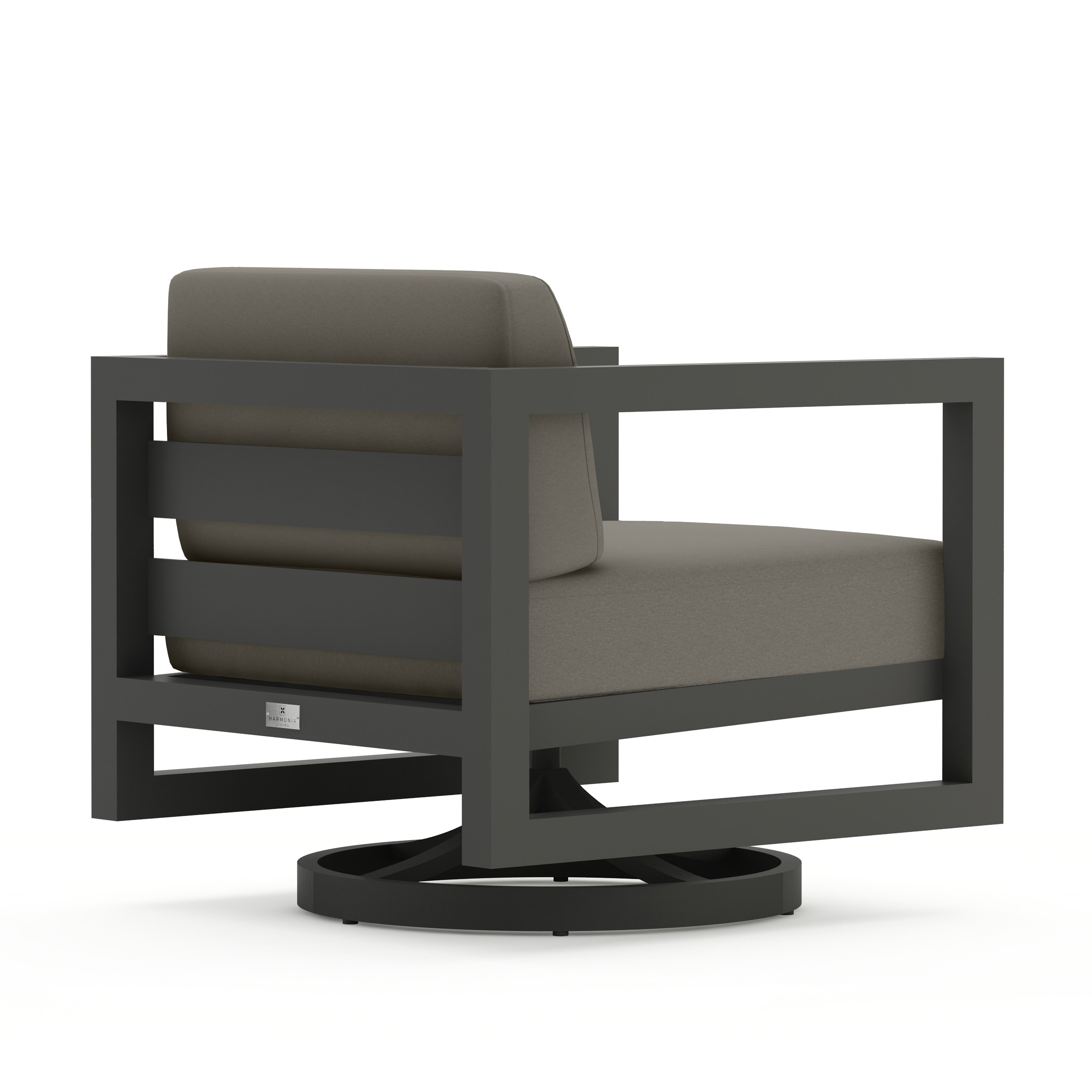 Avion Swivel Rocker - Slate - Canvas Charcoal