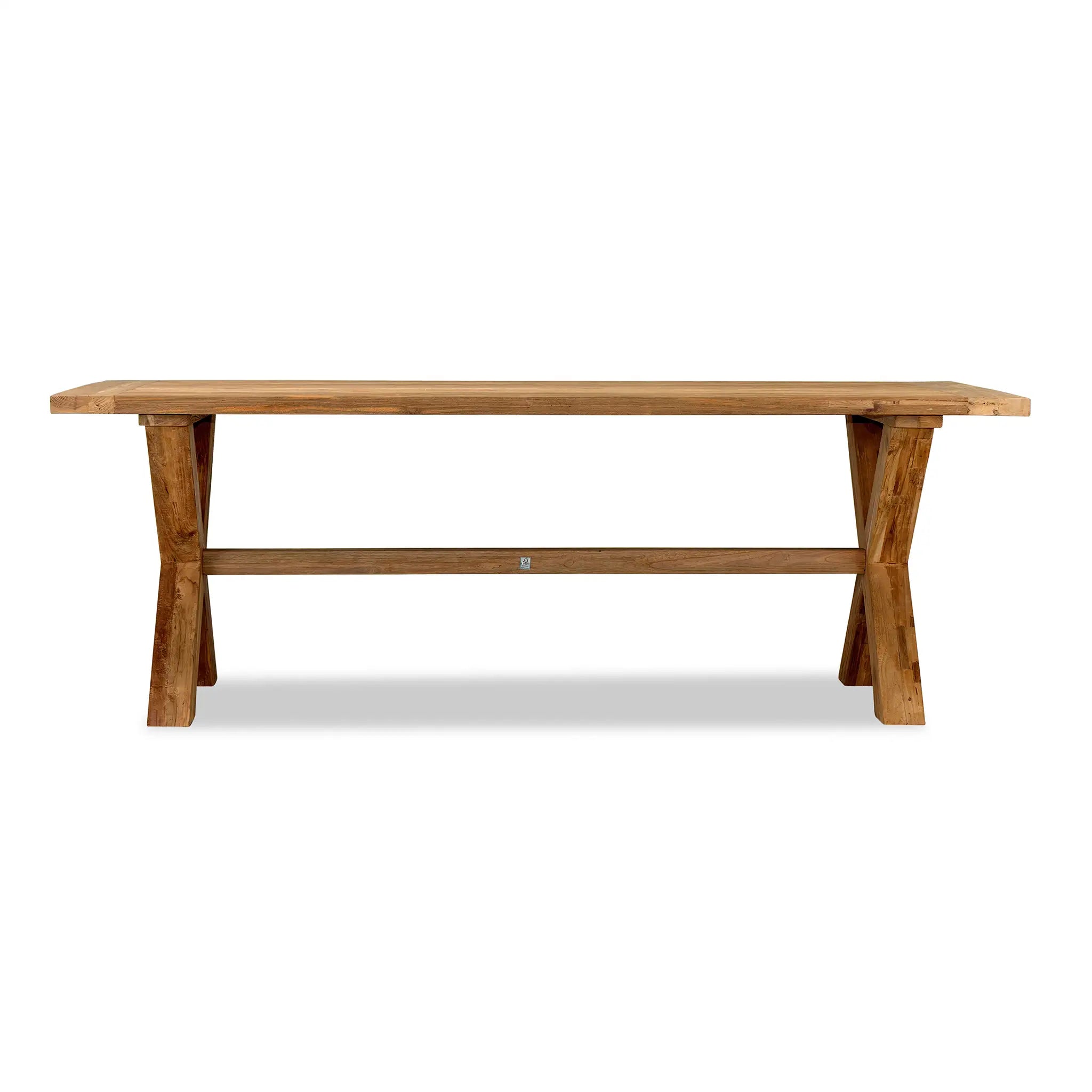 Harmonia Living Fields 8-Seat Reclaimed Teak Outdoor Dining Table 1