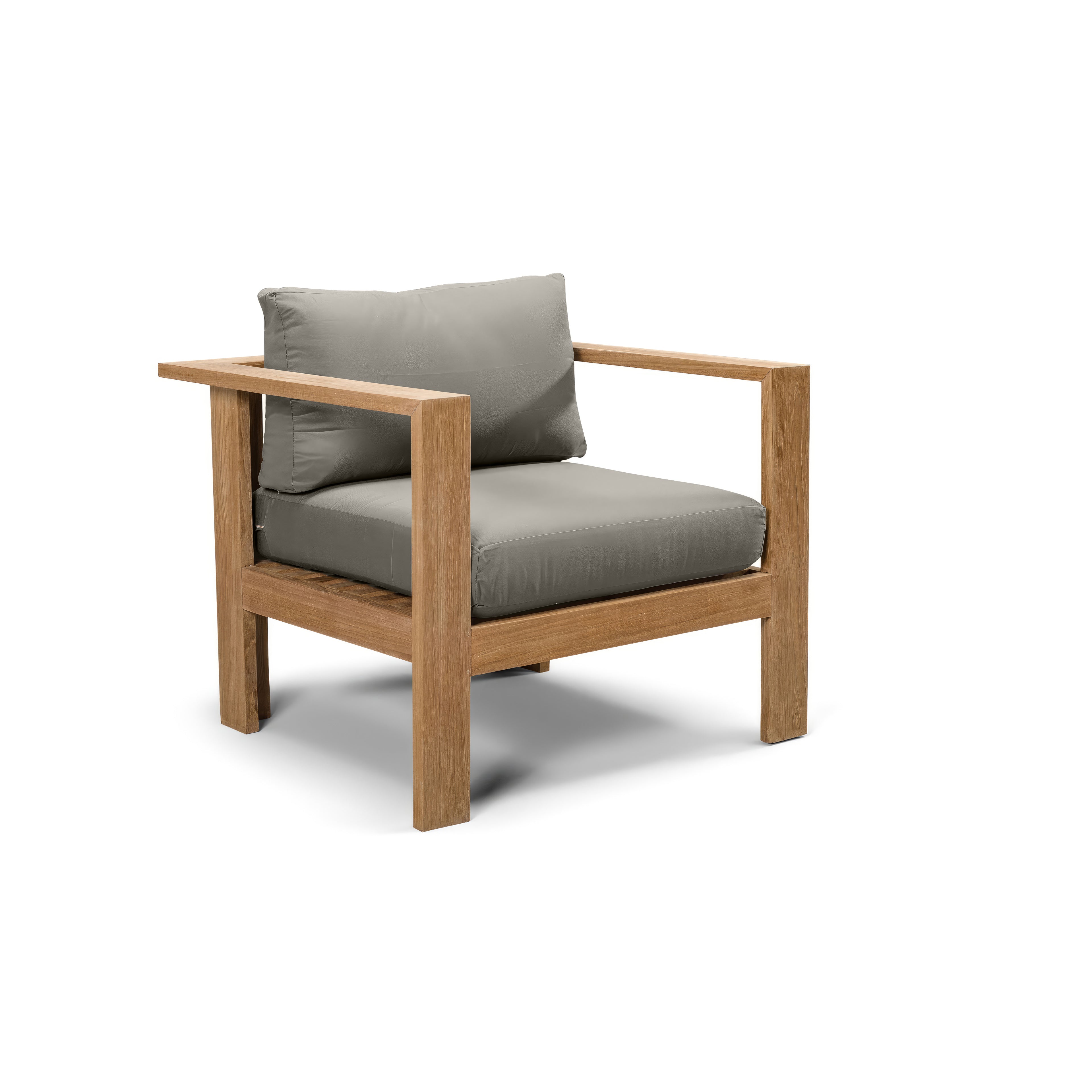 Ando Club Chair - Canvas Charcoal