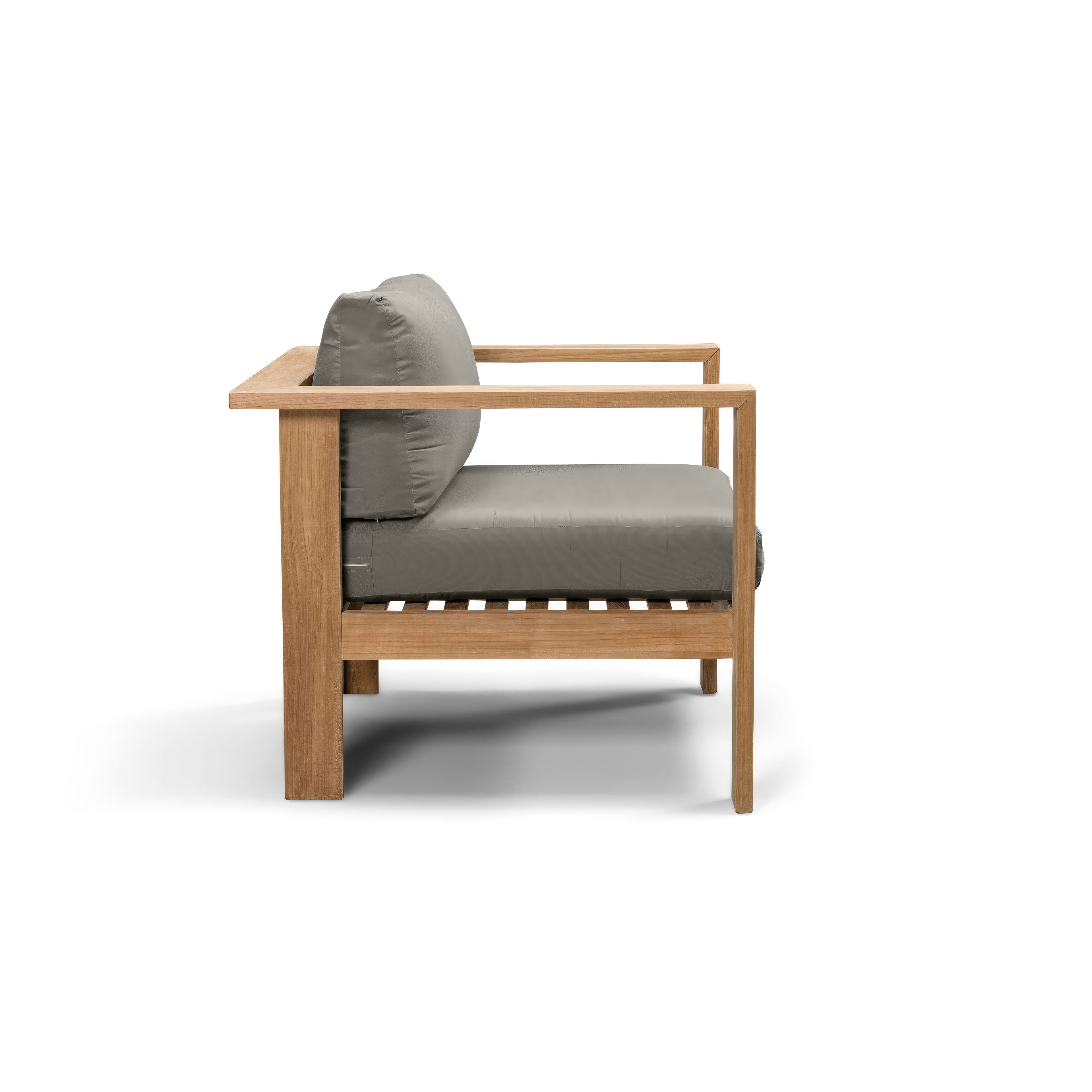 Ando Club Chair - Canvas Charcoal