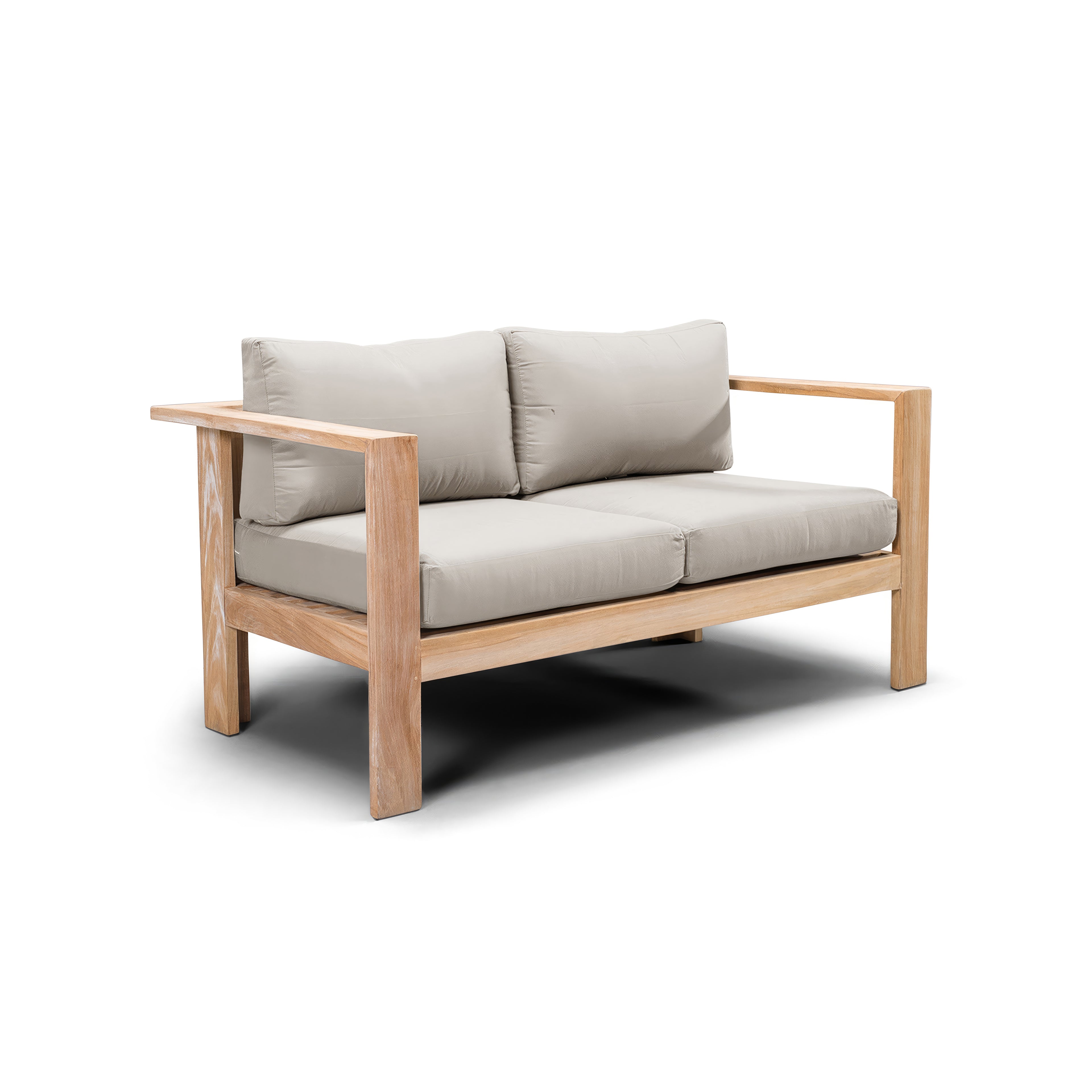 Ando Loveseat - Cast Silver