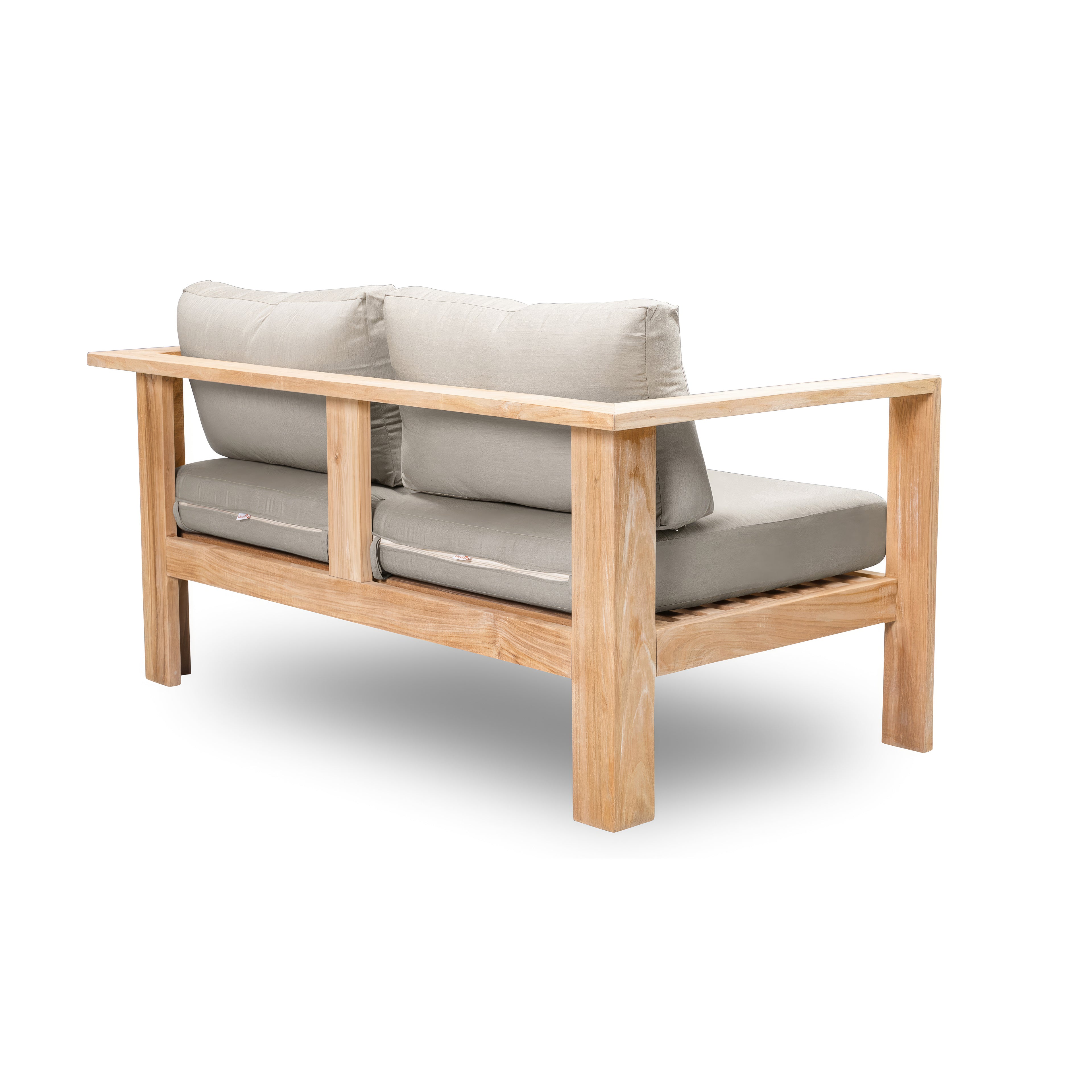 Ando Loveseat - Cast Silver