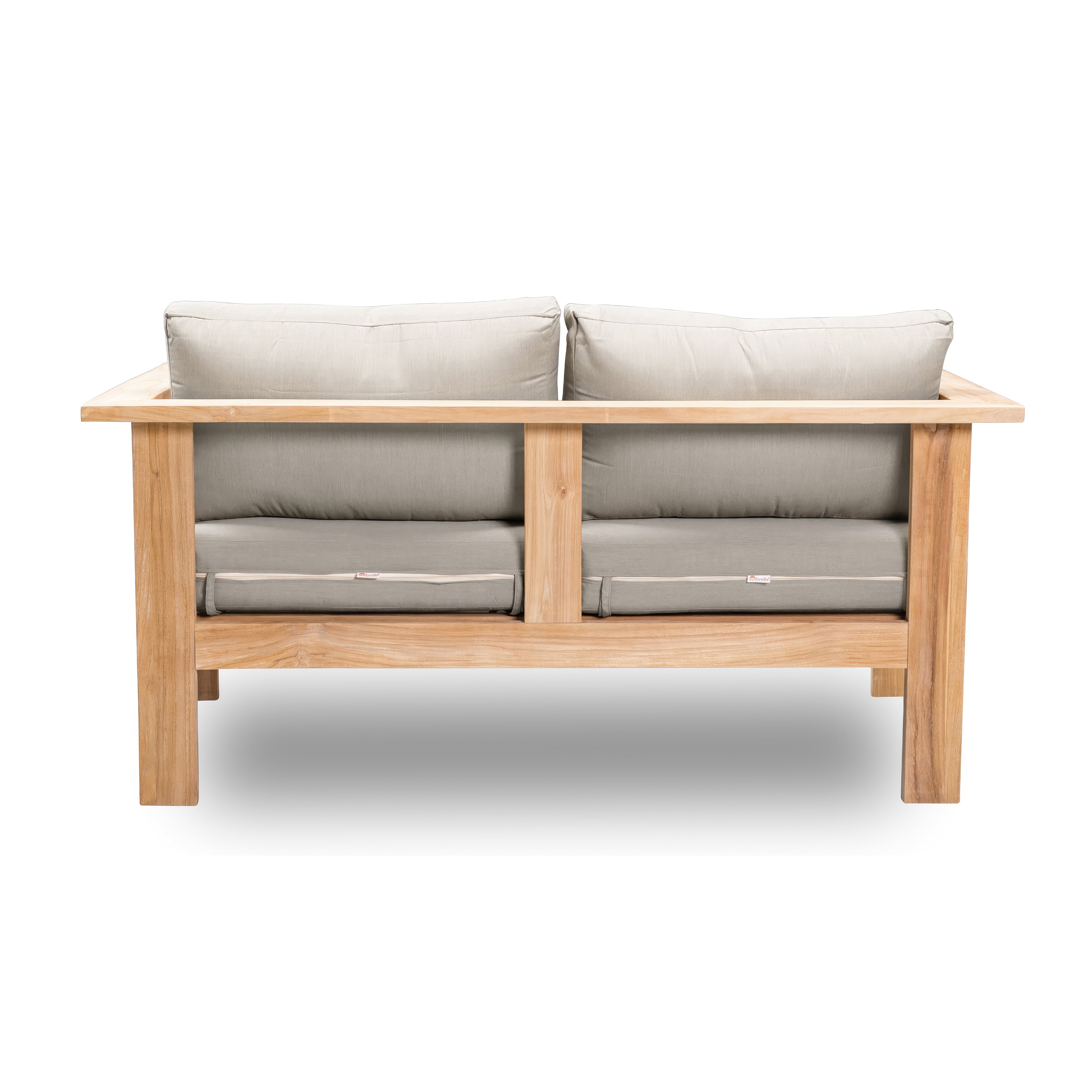 Ando Loveseat - Cast Silver