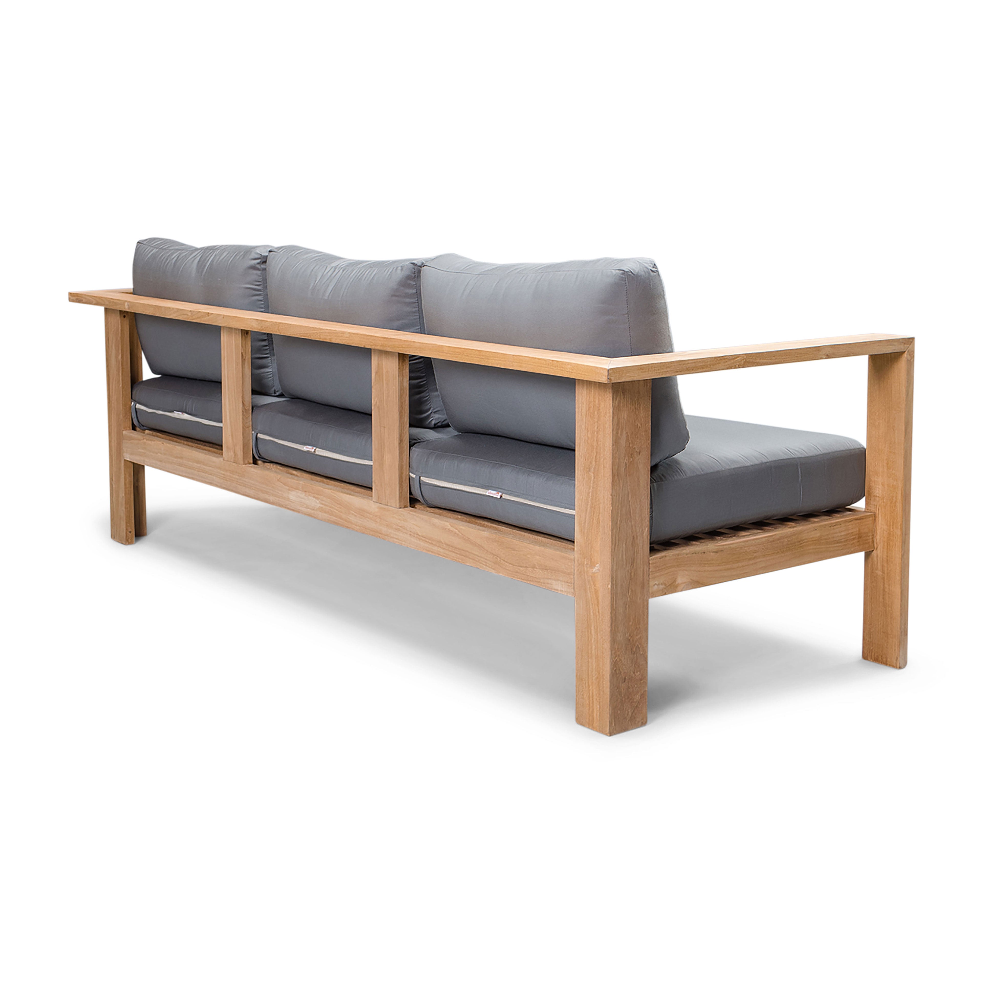 Ando Sofa - Canvas Charoal