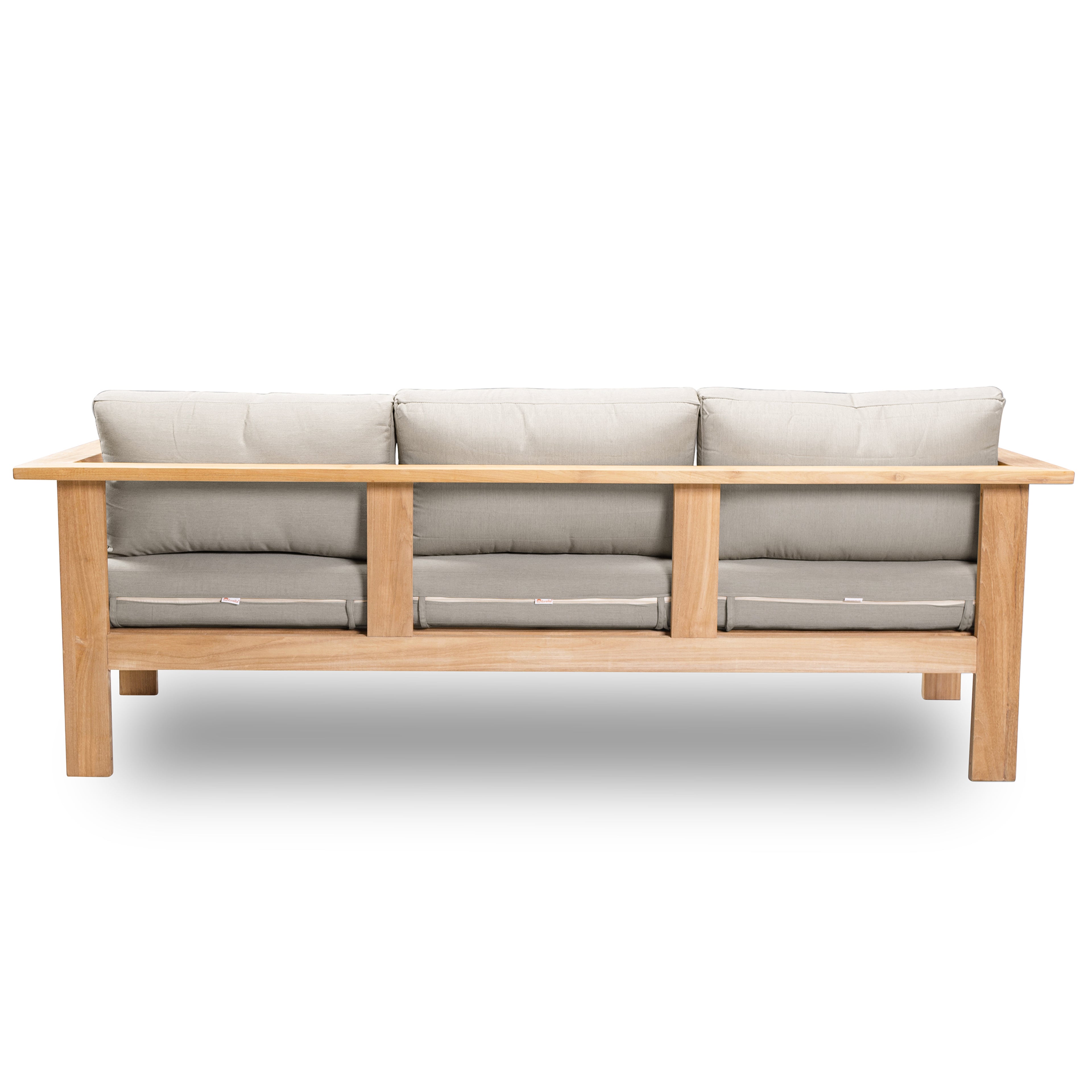 Ando Sofa - Cast Silver