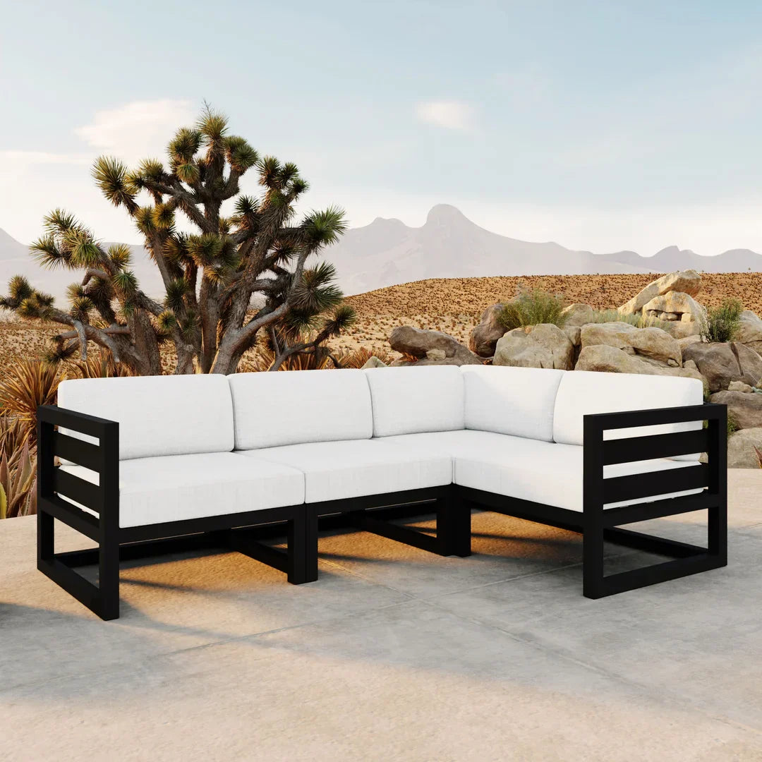 Avion 4 Piece Aluminum Sectional Set