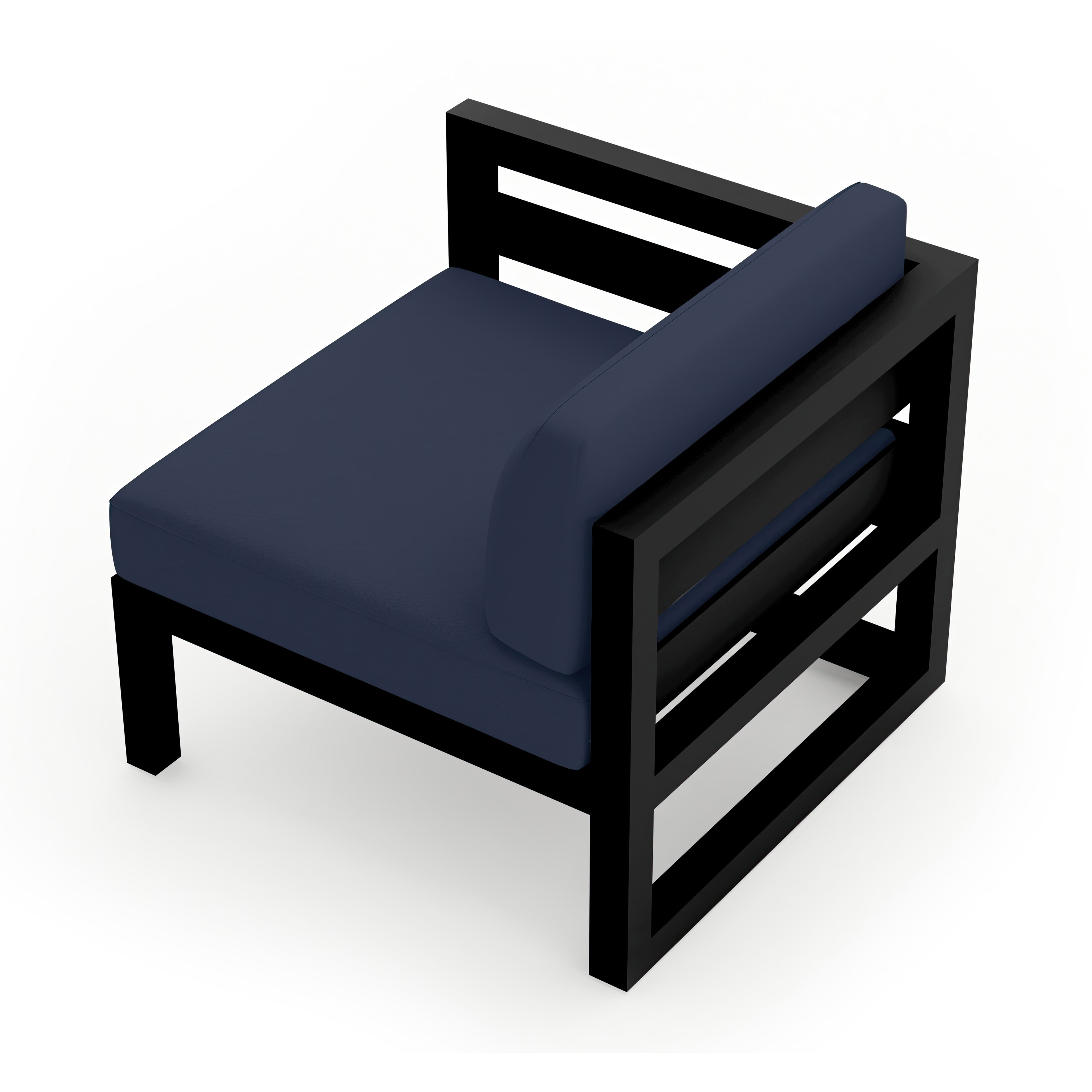 Avion Left Arm Section - Black - Spectrum Indigo