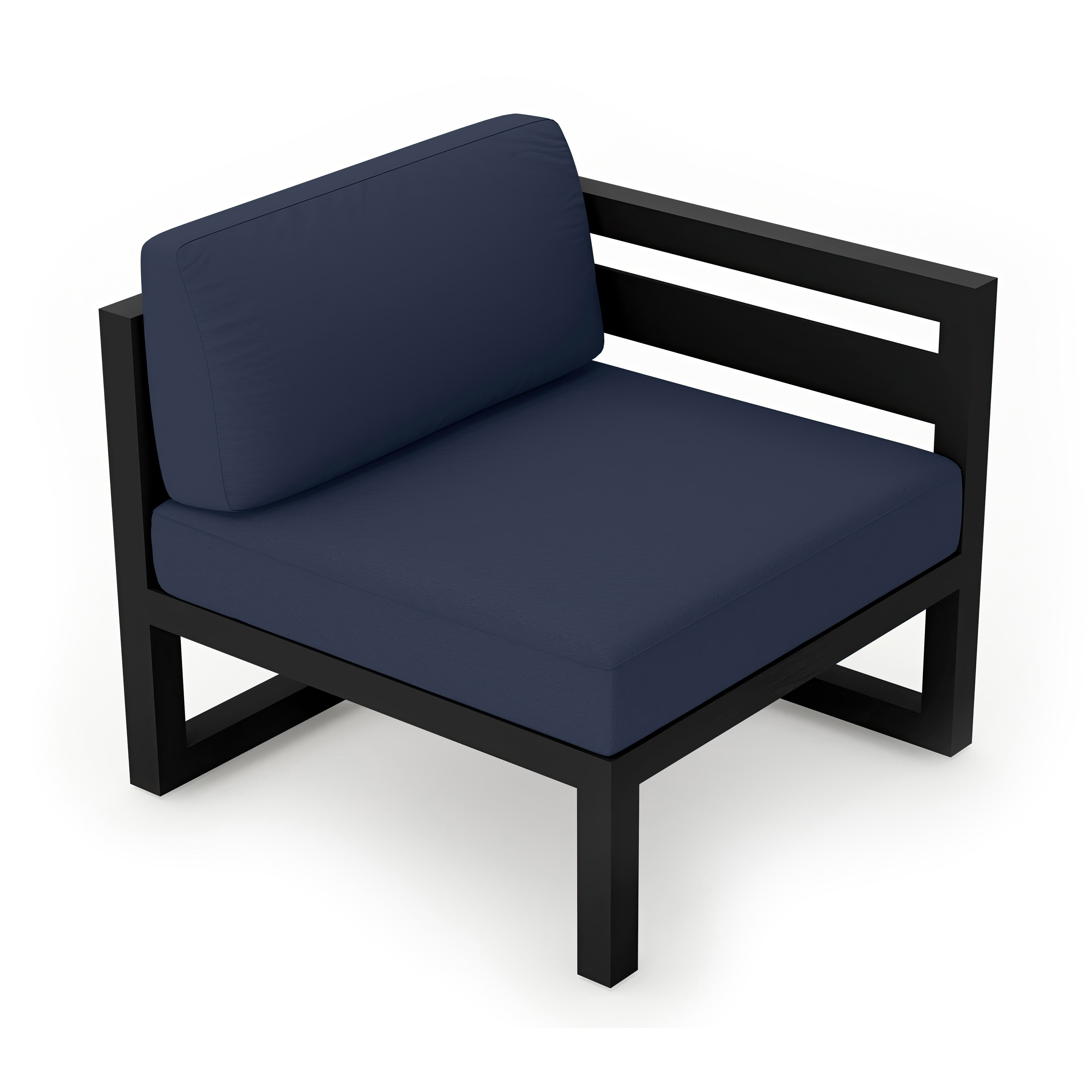 Avion Right Arm Section - Black - Spectrum Indigo