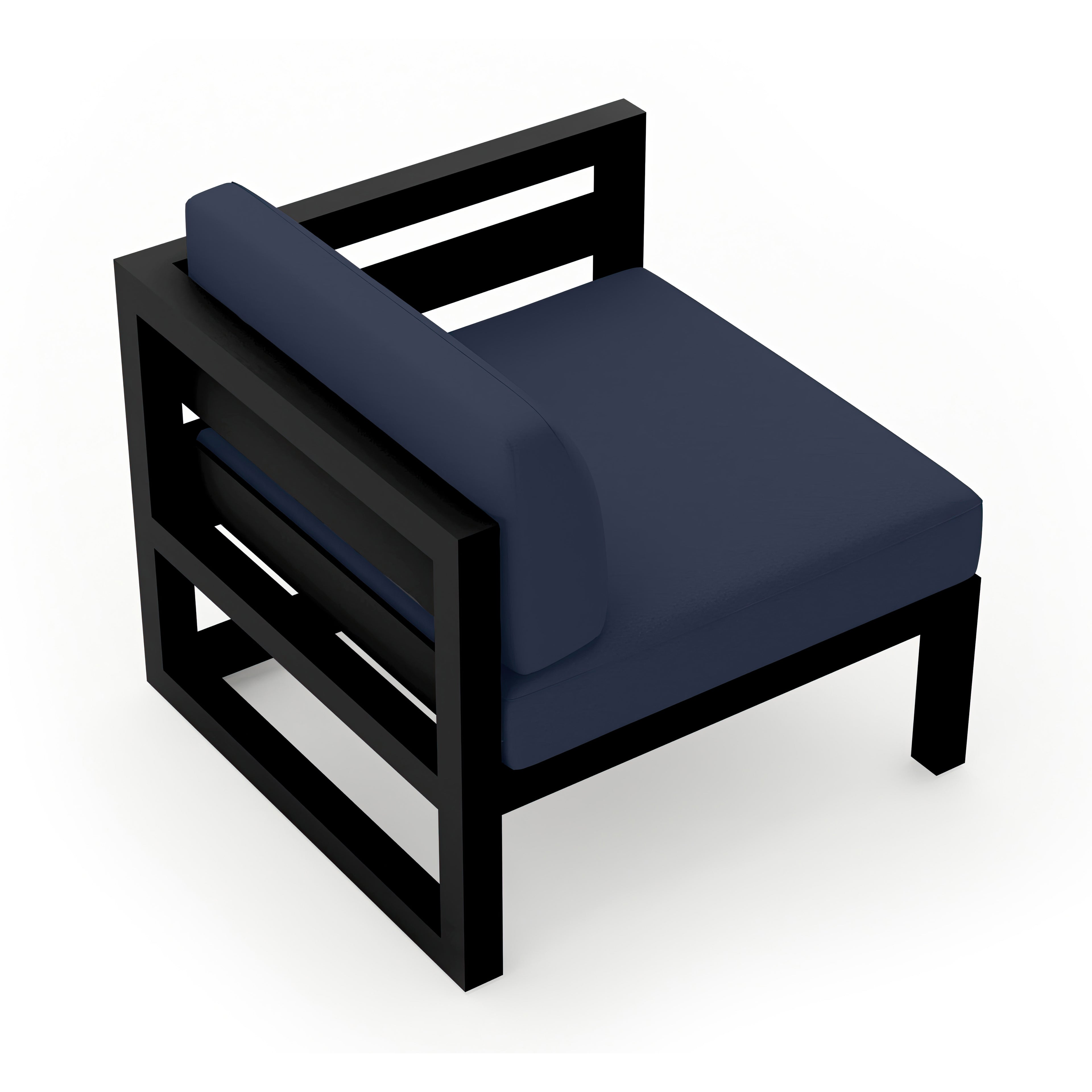 Avion Right Arm Section - Black - Spectrum Indigo