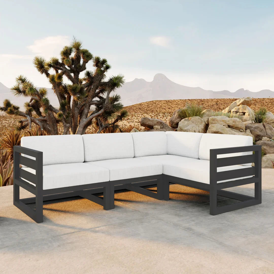 Avion 4 Piece Aluminum Sectional Set