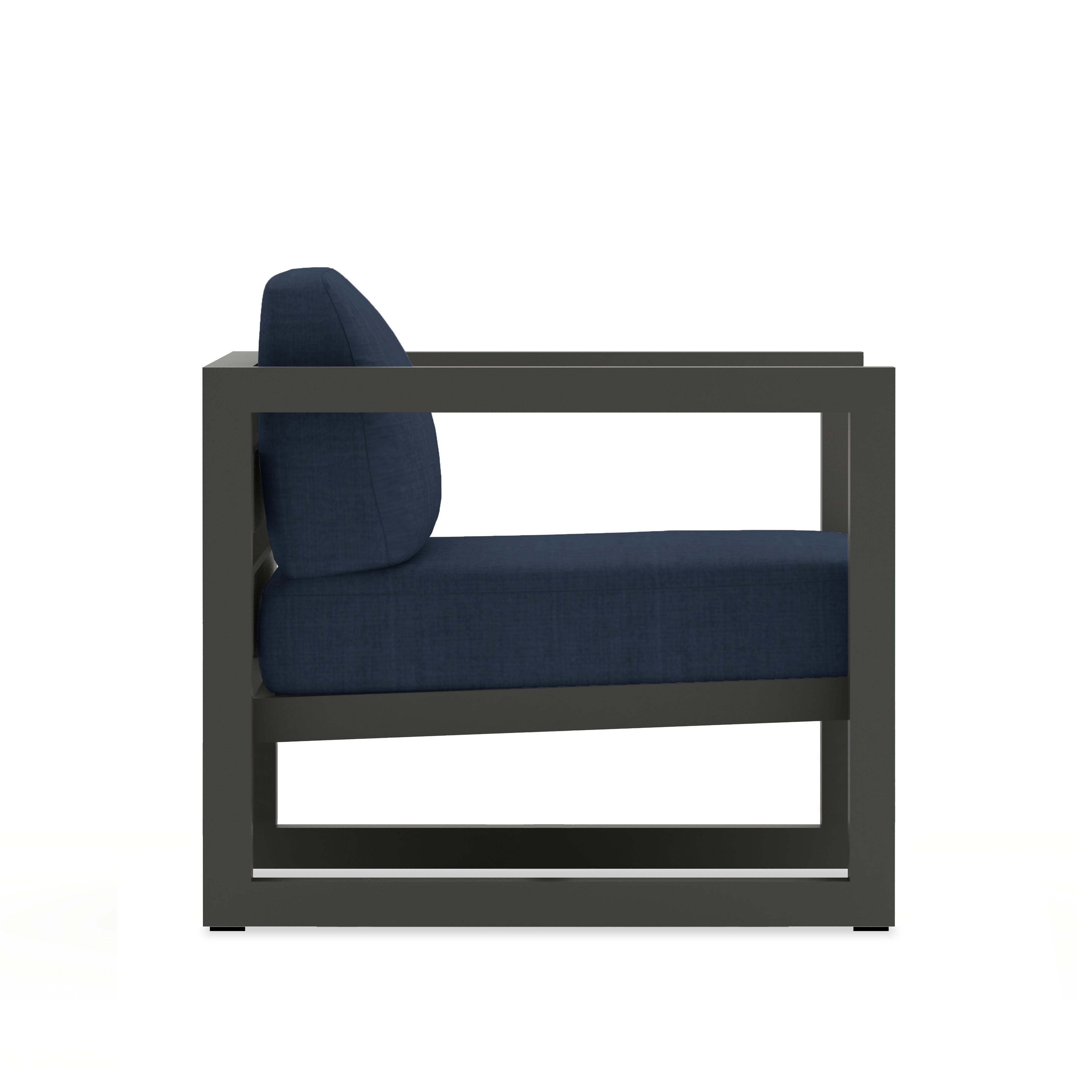 Avion Club Chair - Slate - Spectrum Indigo