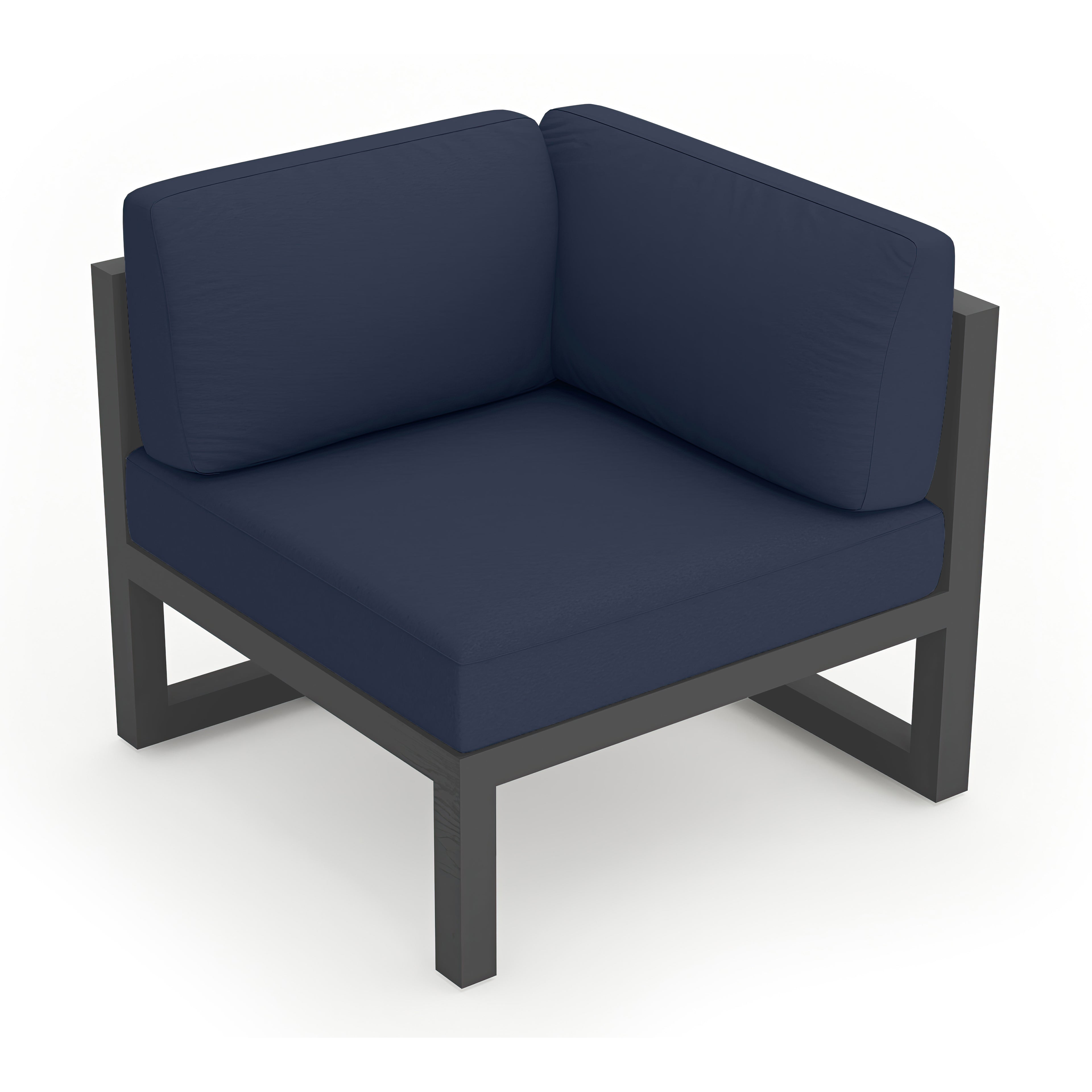 Avion Corner Section - Slate - Spectrum Indigo