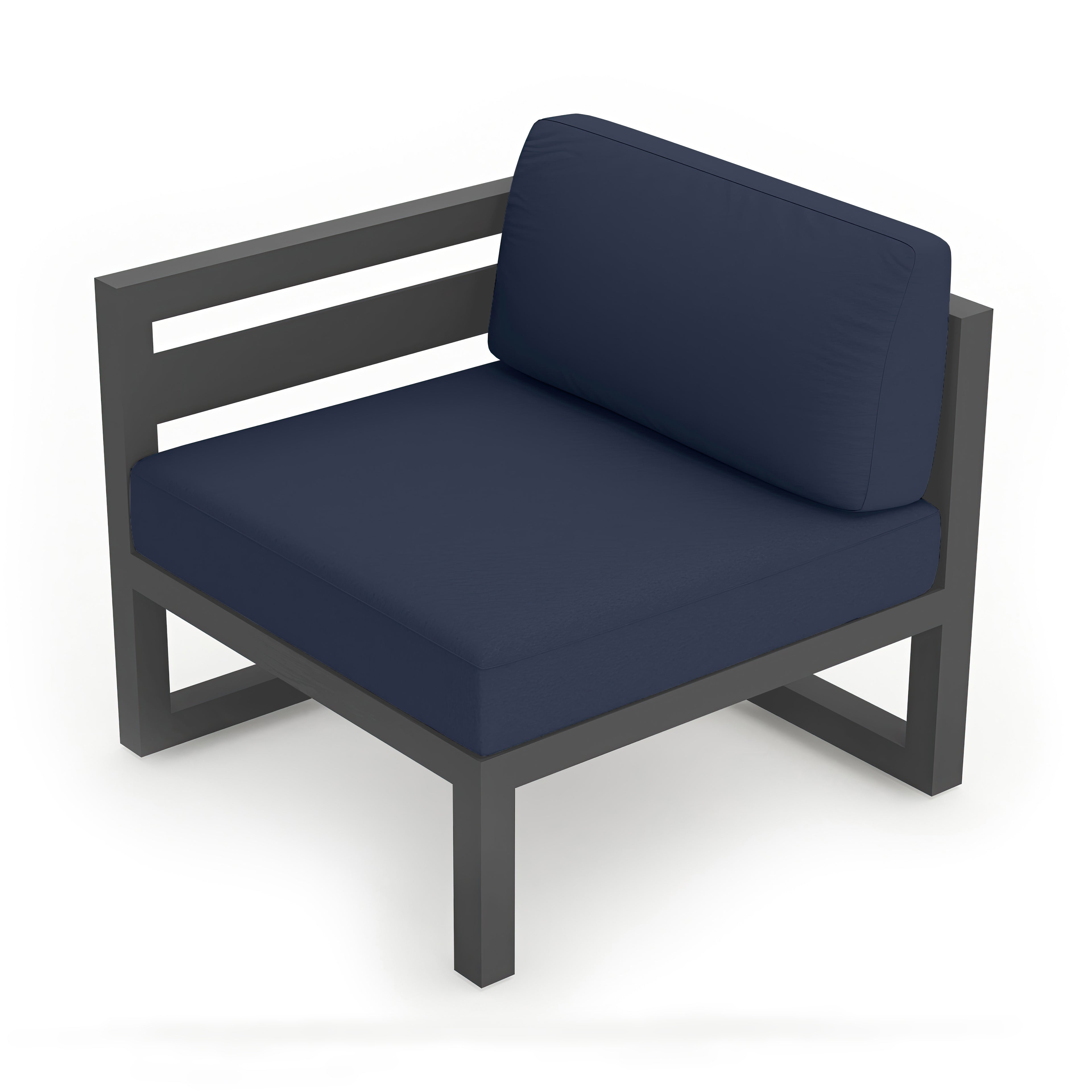 Avion Left Arm Section - Slate - Spectrum Indigo