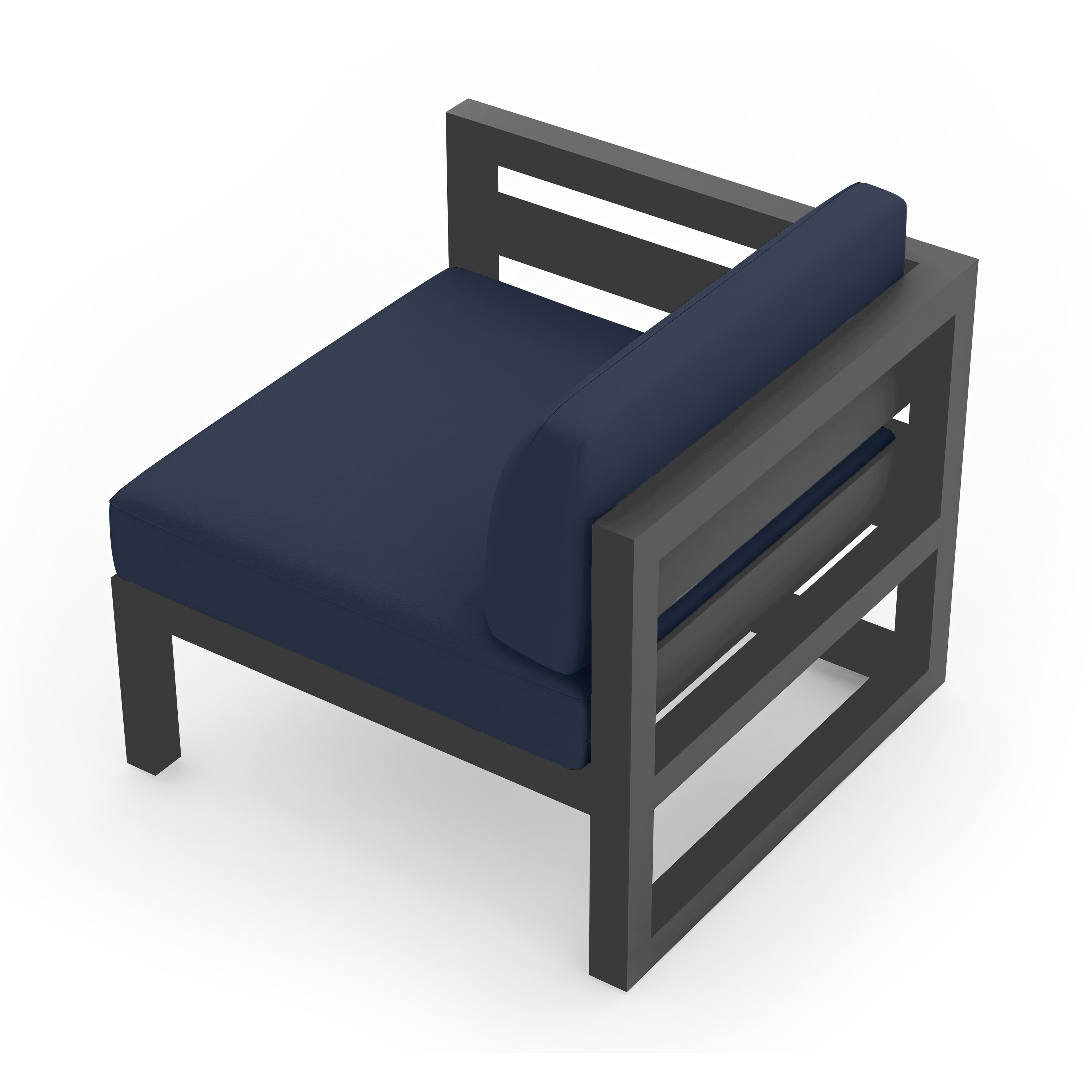 Avion Left Arm Section - Slate - Spectrum Indigo