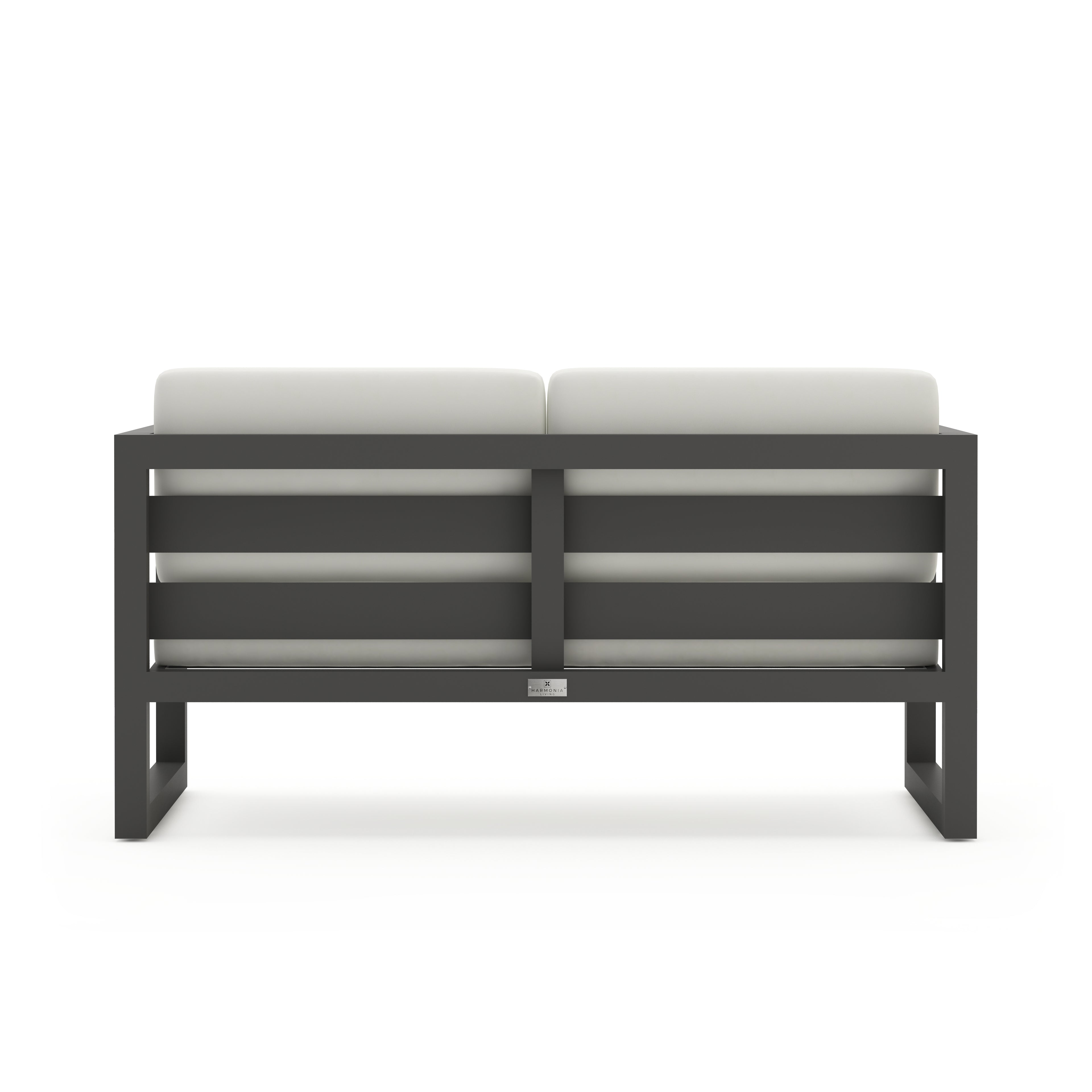 Avion Loveseat - Slate - Canvas Natural