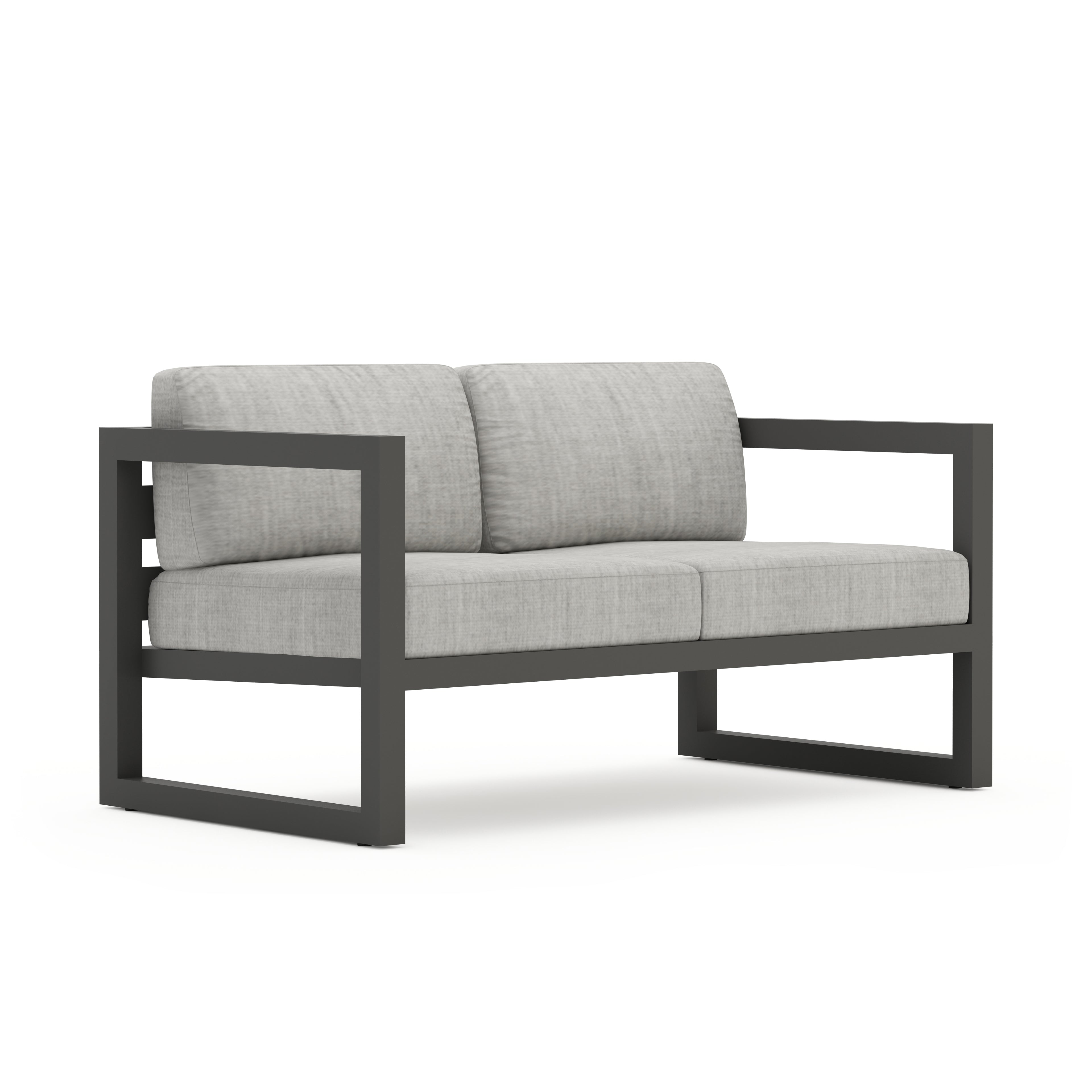 Avion Loveseat - Slate - Cast Silver