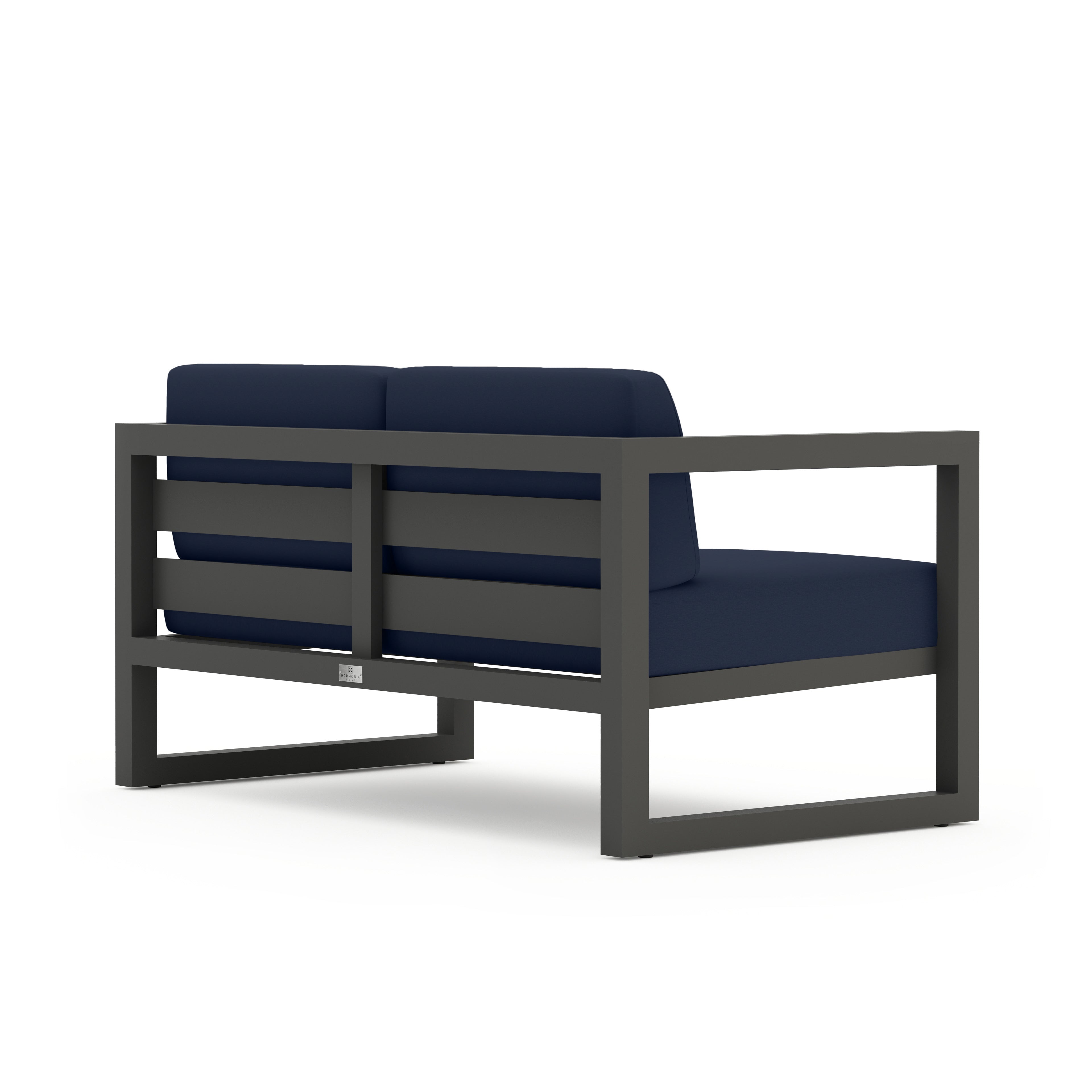 Avion Loveseat - Slate - Spectrum Indigo