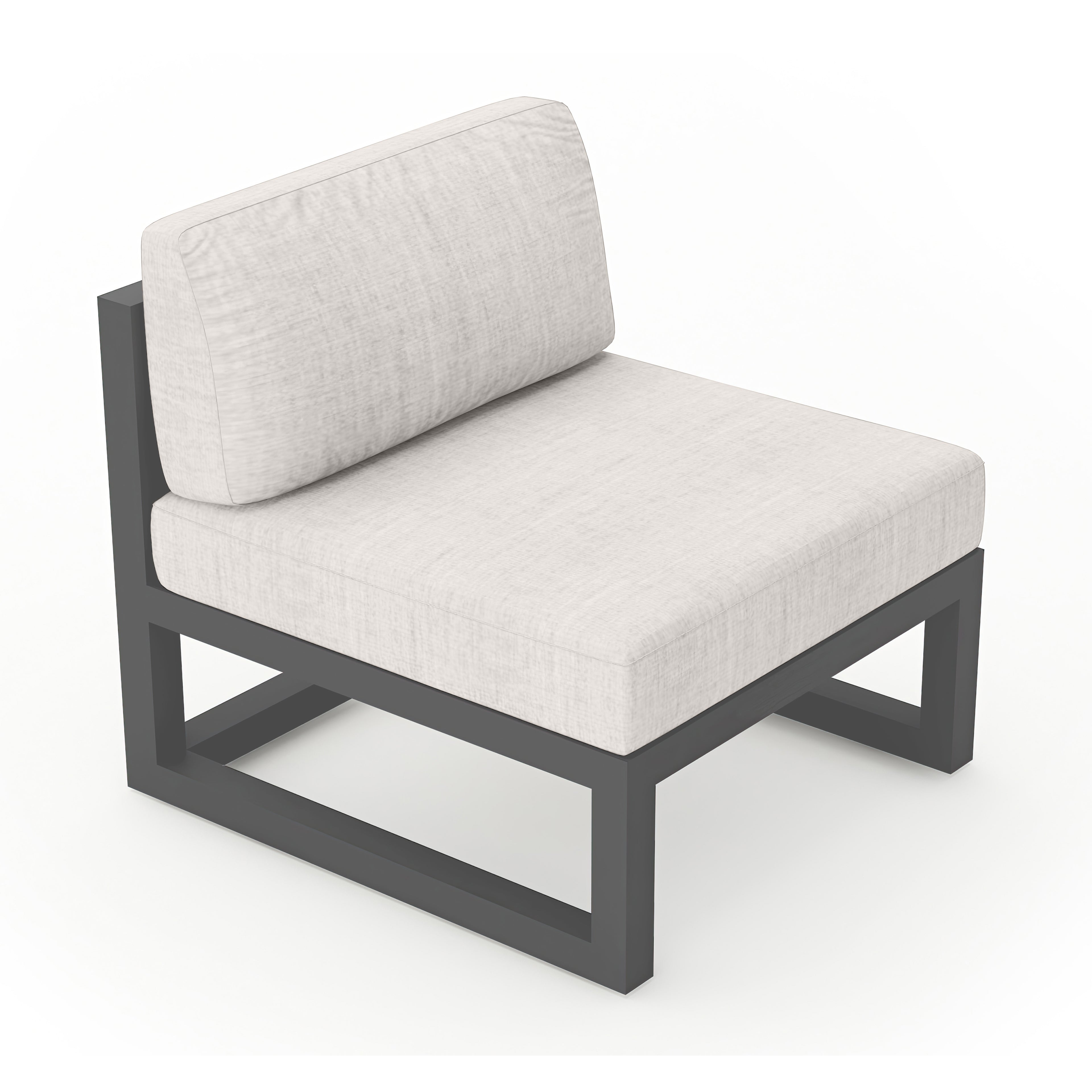 Avion Middle Section - Slate - Cast Silver