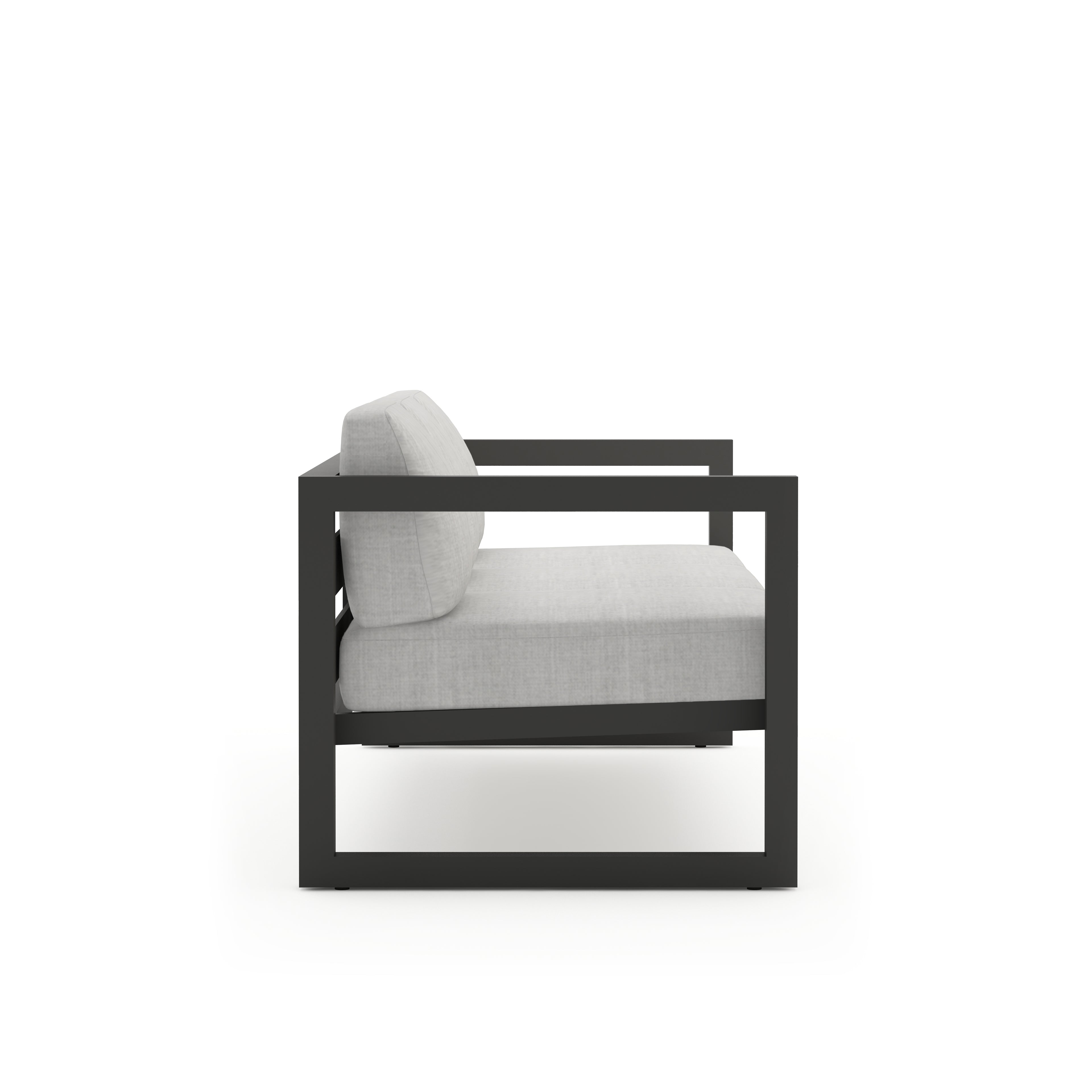 Avion Sofa - Slate - Cast Silver