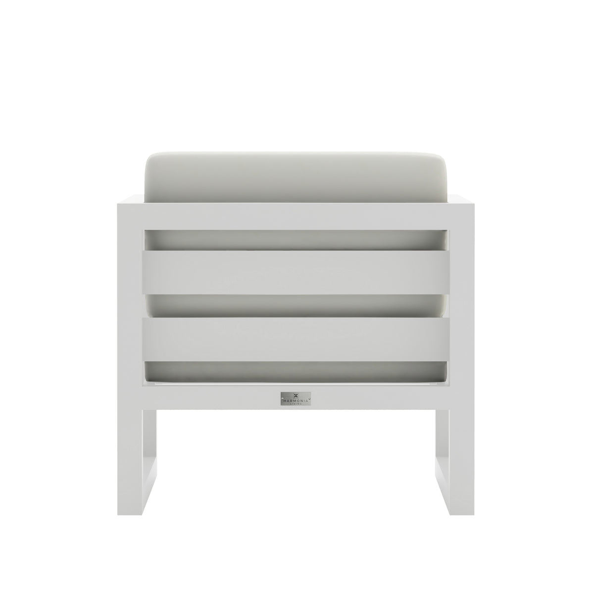 Avion Club Chair#Finish_White#Fabric_Canvas Natural