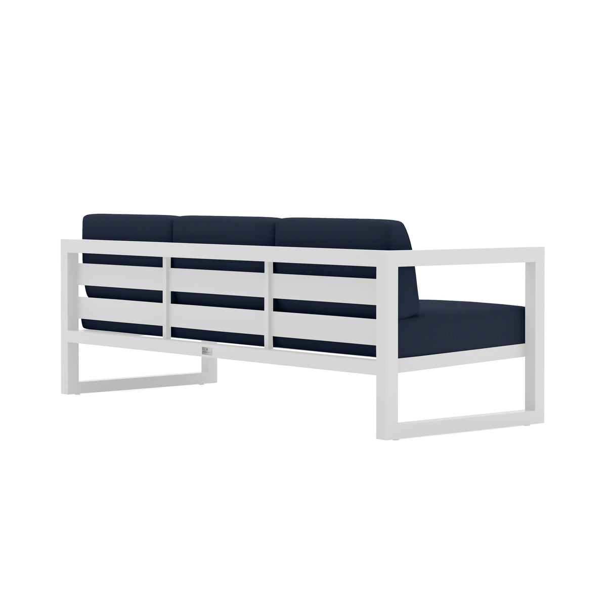 Avion Sofa#Finish_White#Fabric_Spectrum Indigo