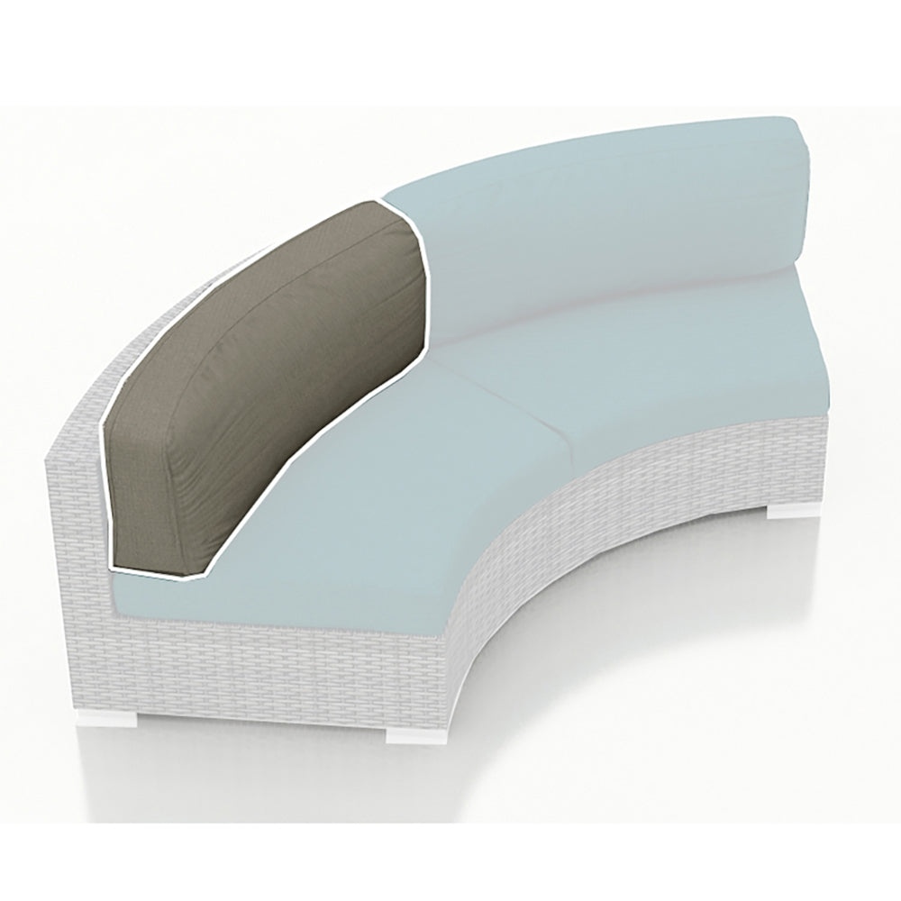 Curve Loveseat Back Cushion