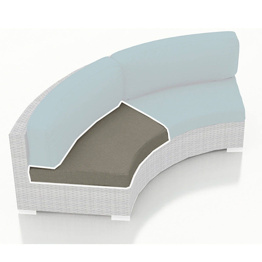 Curve Loveseat Seat Cushion