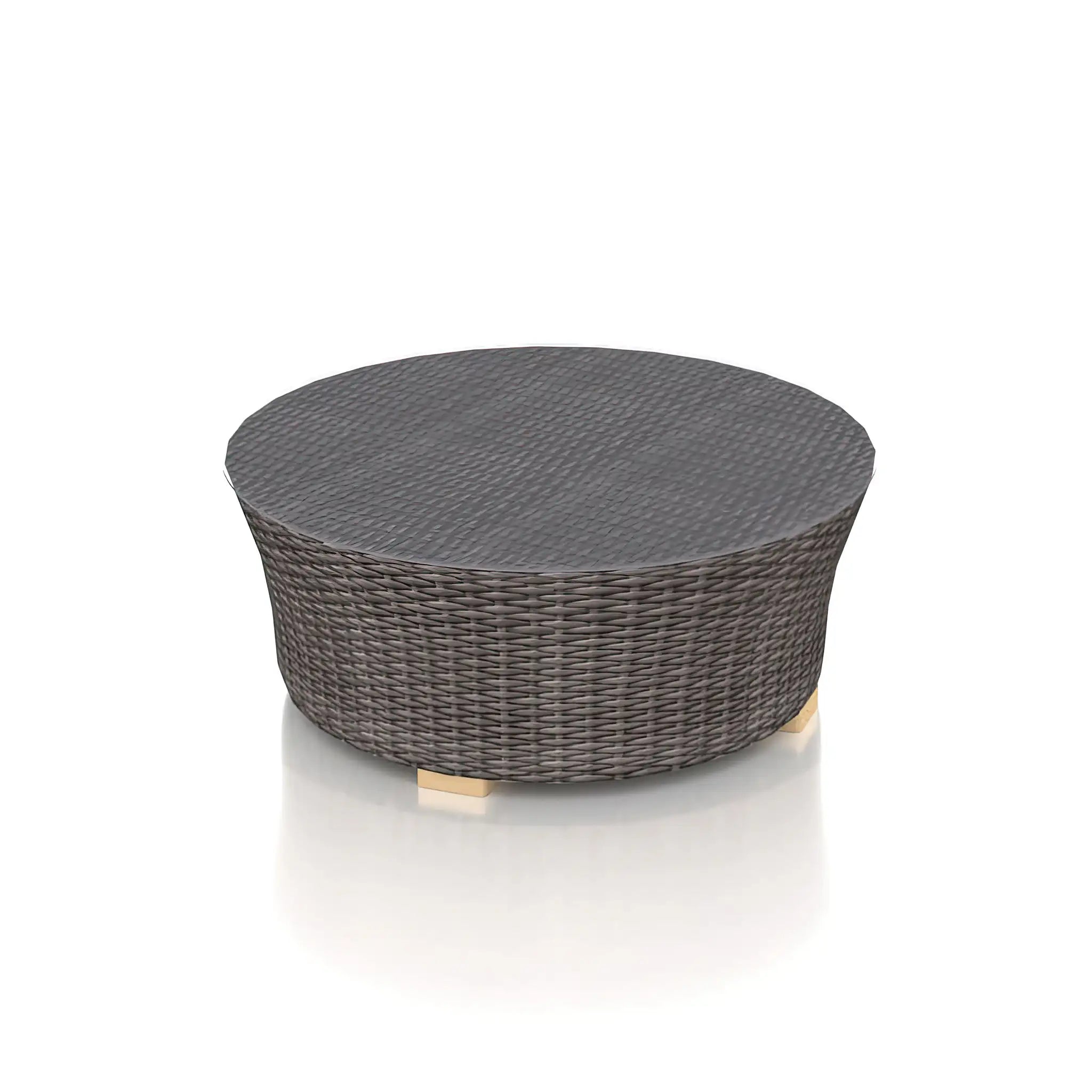 Harmonia Living Dune Aluminum Round Coffee Table 2