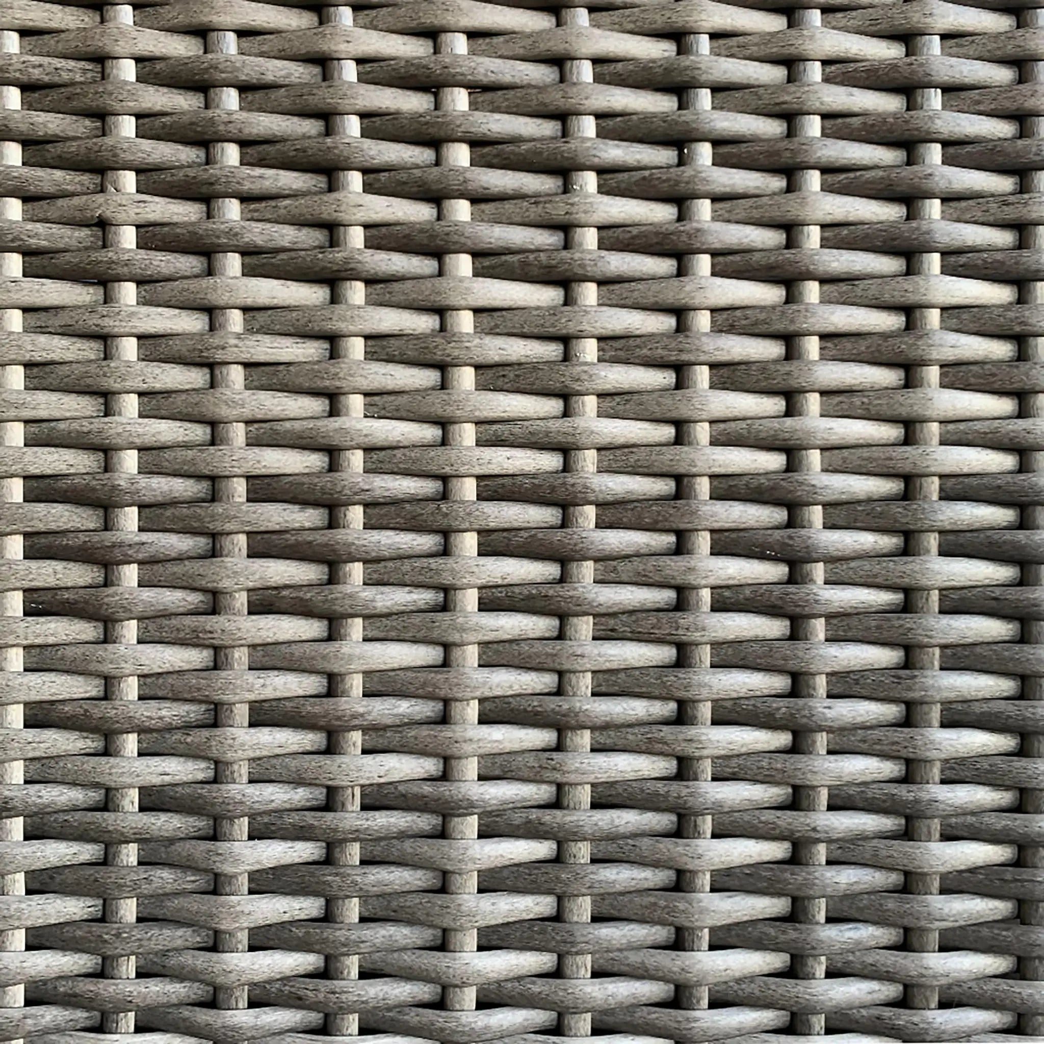 Harmonia Living Dune Teak 3 Piece Aluminum Loveseat Set 85