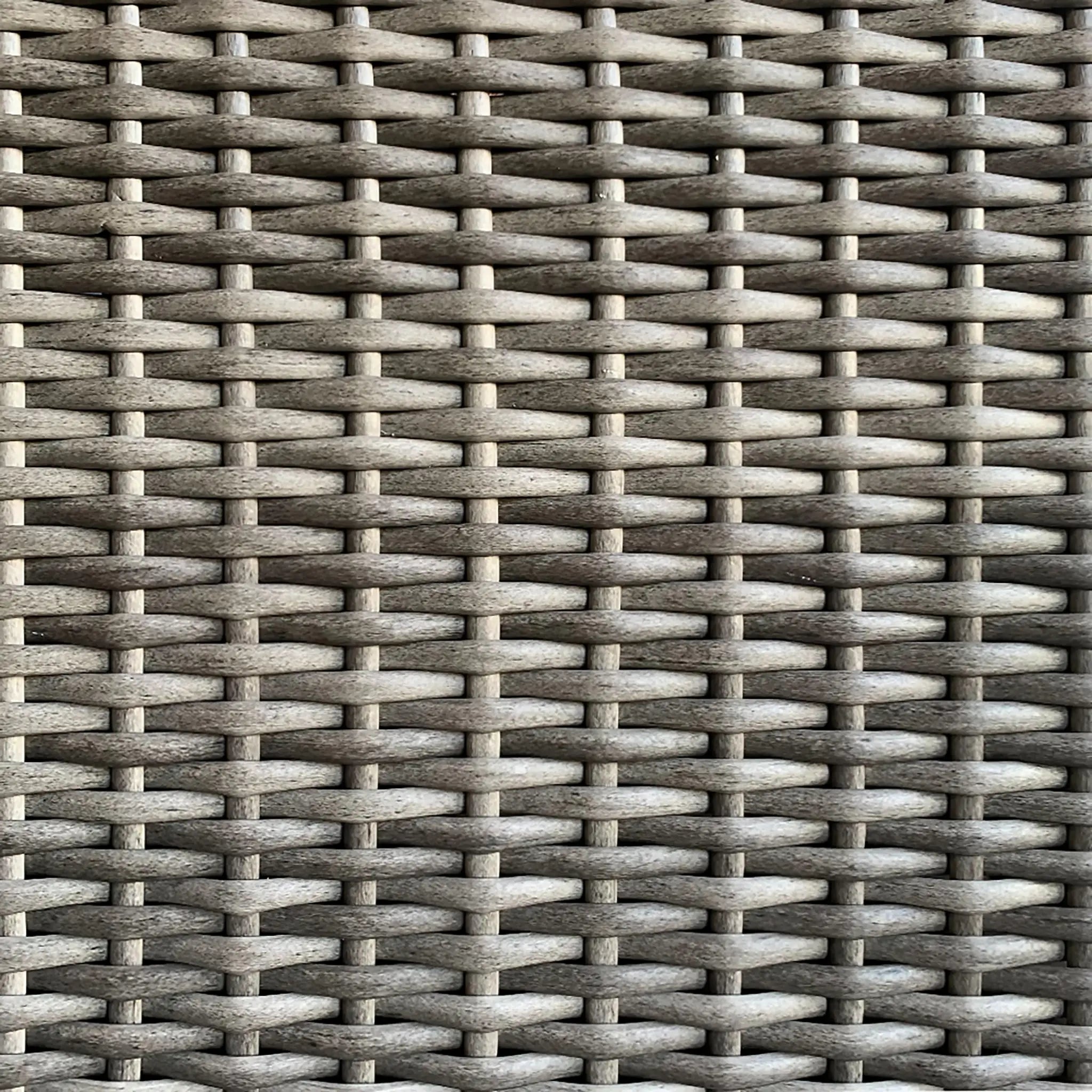 Harmonia Living Dune Teak 4 Piece Aluminum Loveseat Set 85