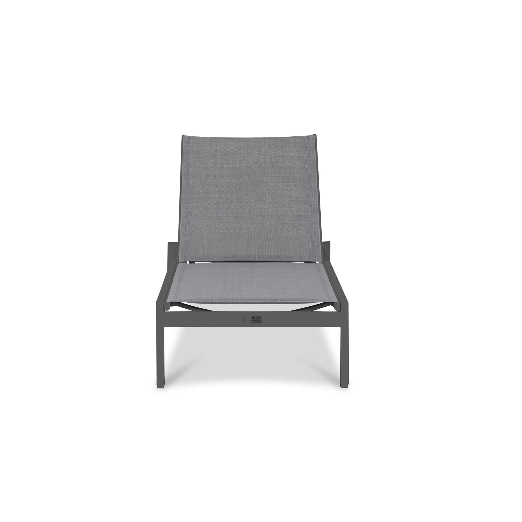 Harmonia Living Lift Aluminum Reclining Chaise Lounge-(Set of 2) - Slate 2