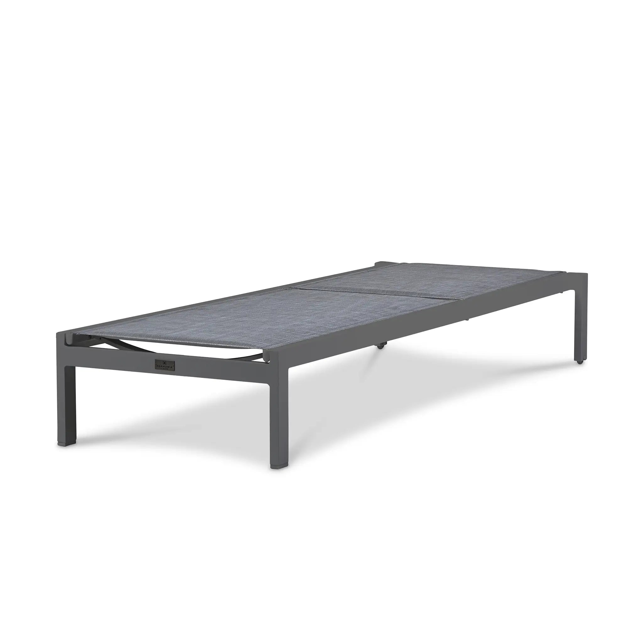 Harmonia Living Lift Aluminum Reclining Chaise Lounge-(Set of 2) - Slate 4