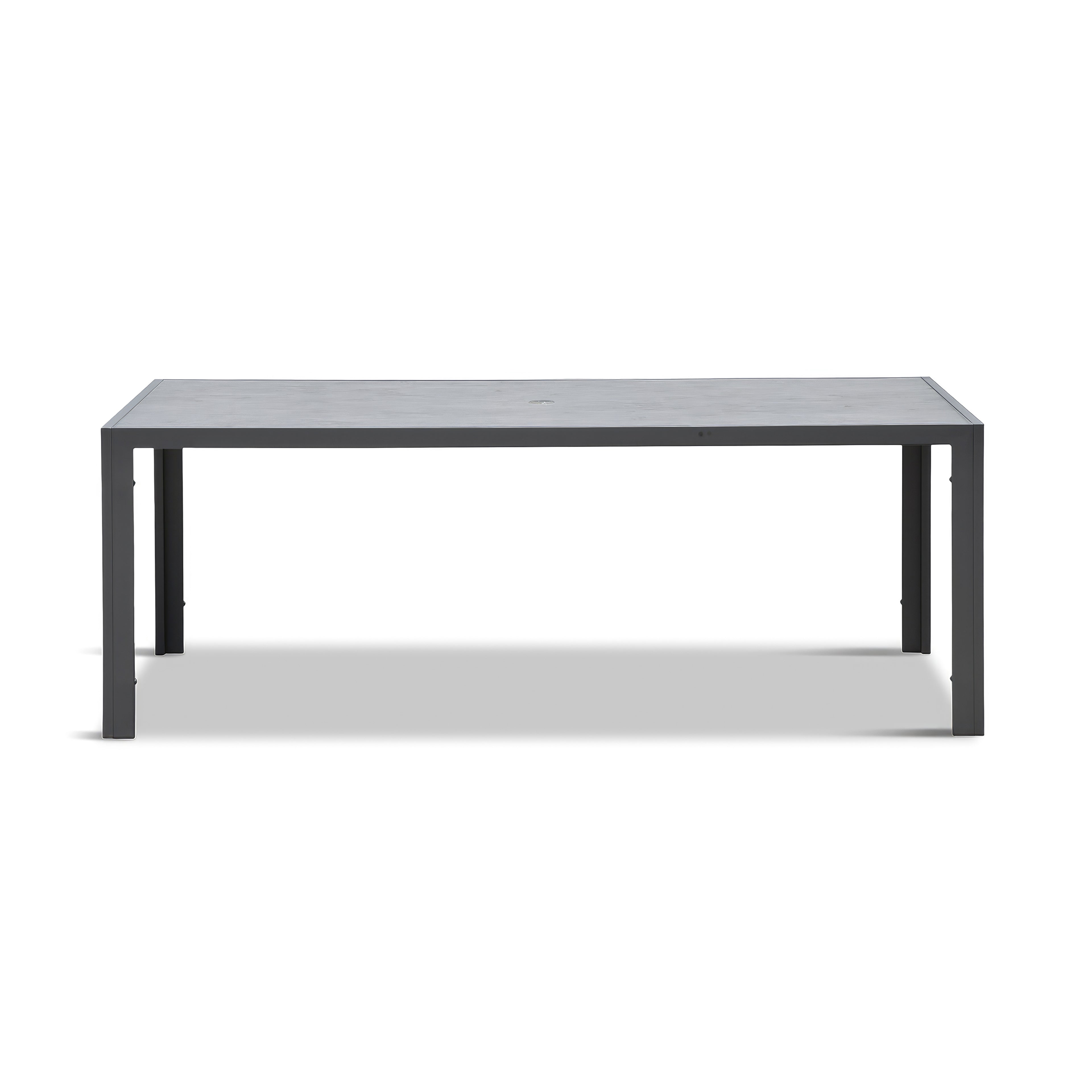 Lift 9 Piece Aluminum Dining Set#Finish_Slate