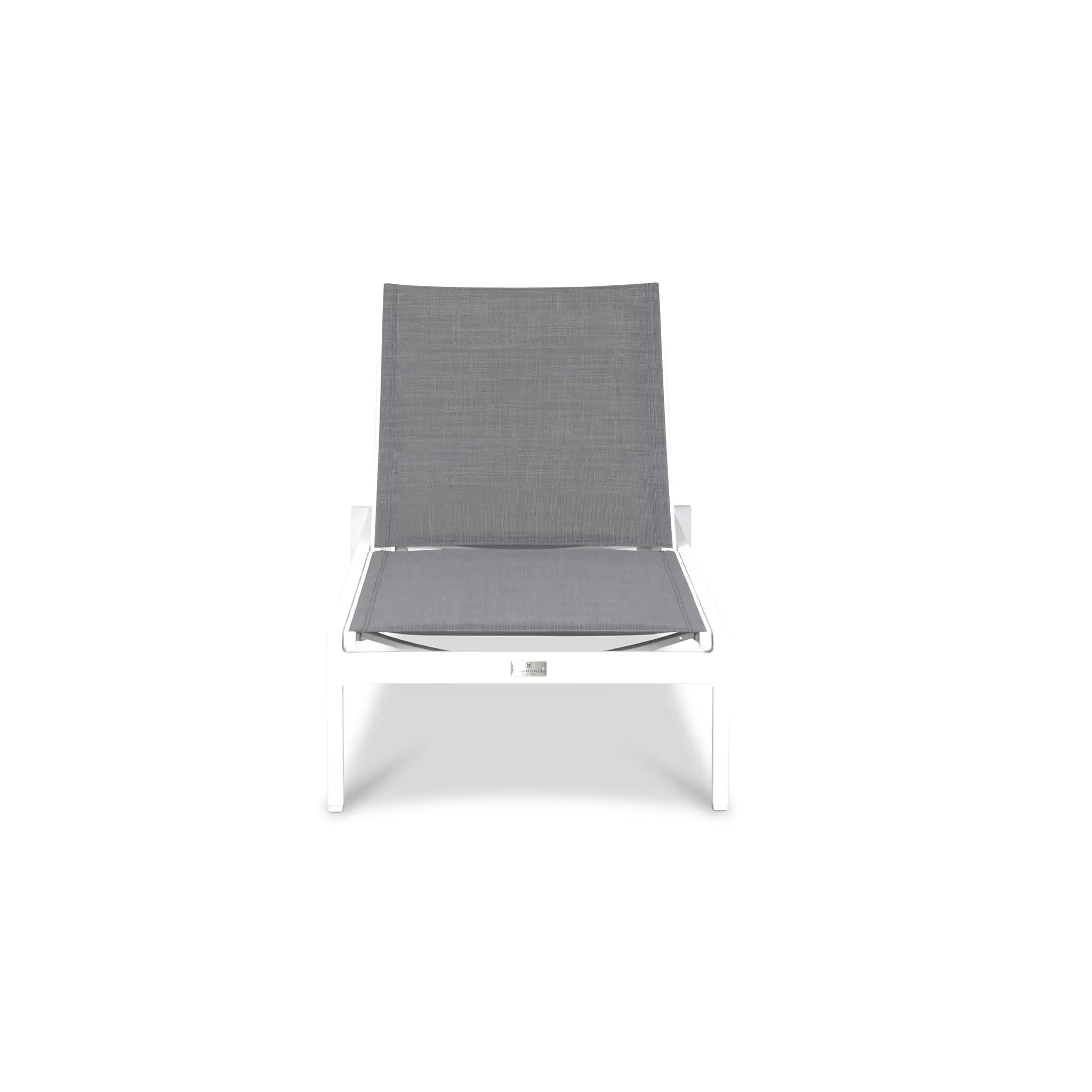 Harmonia Living Lift 3 Piece Aluminum Chaise Lounge Set - White 4
