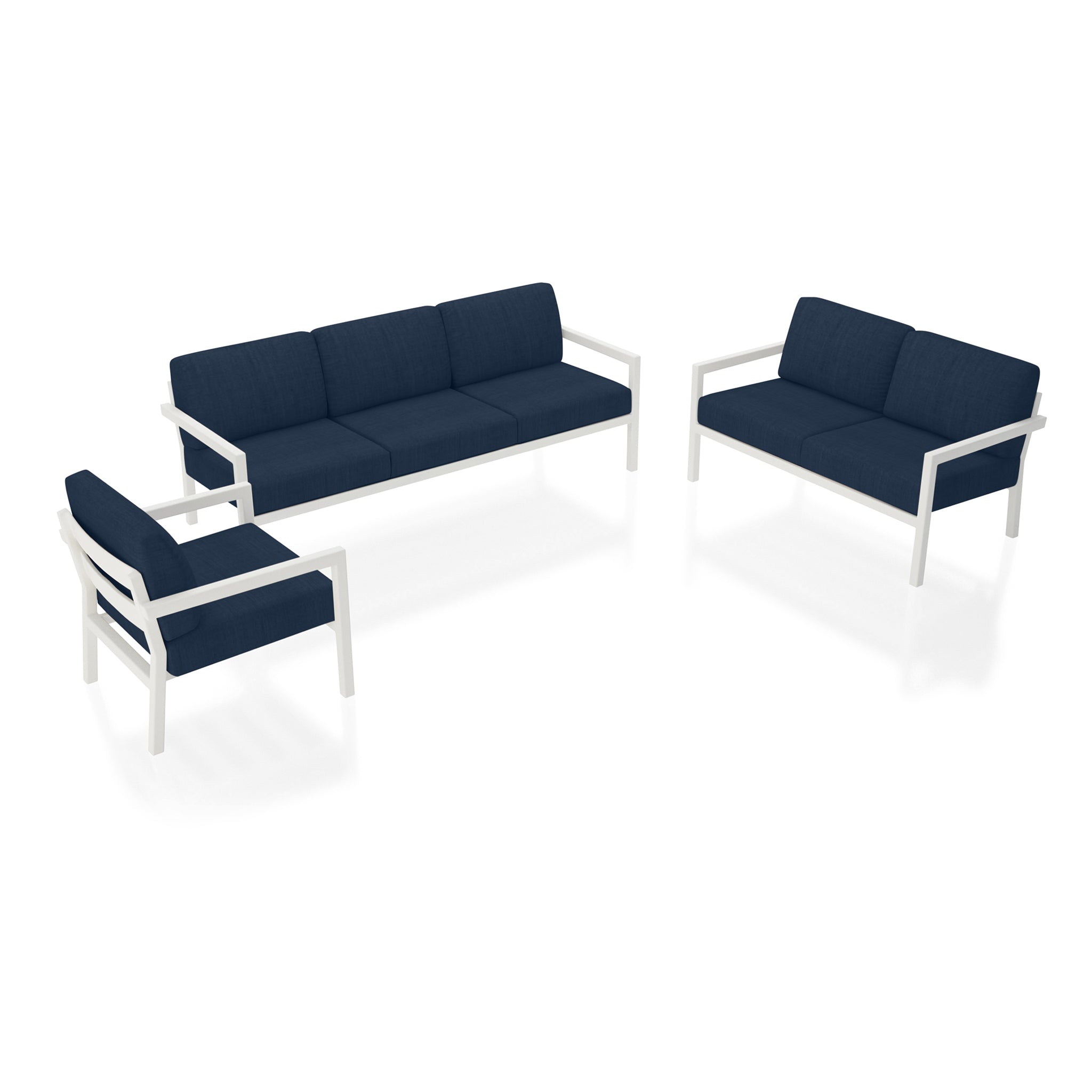 variant:White / Spectrum Indigo