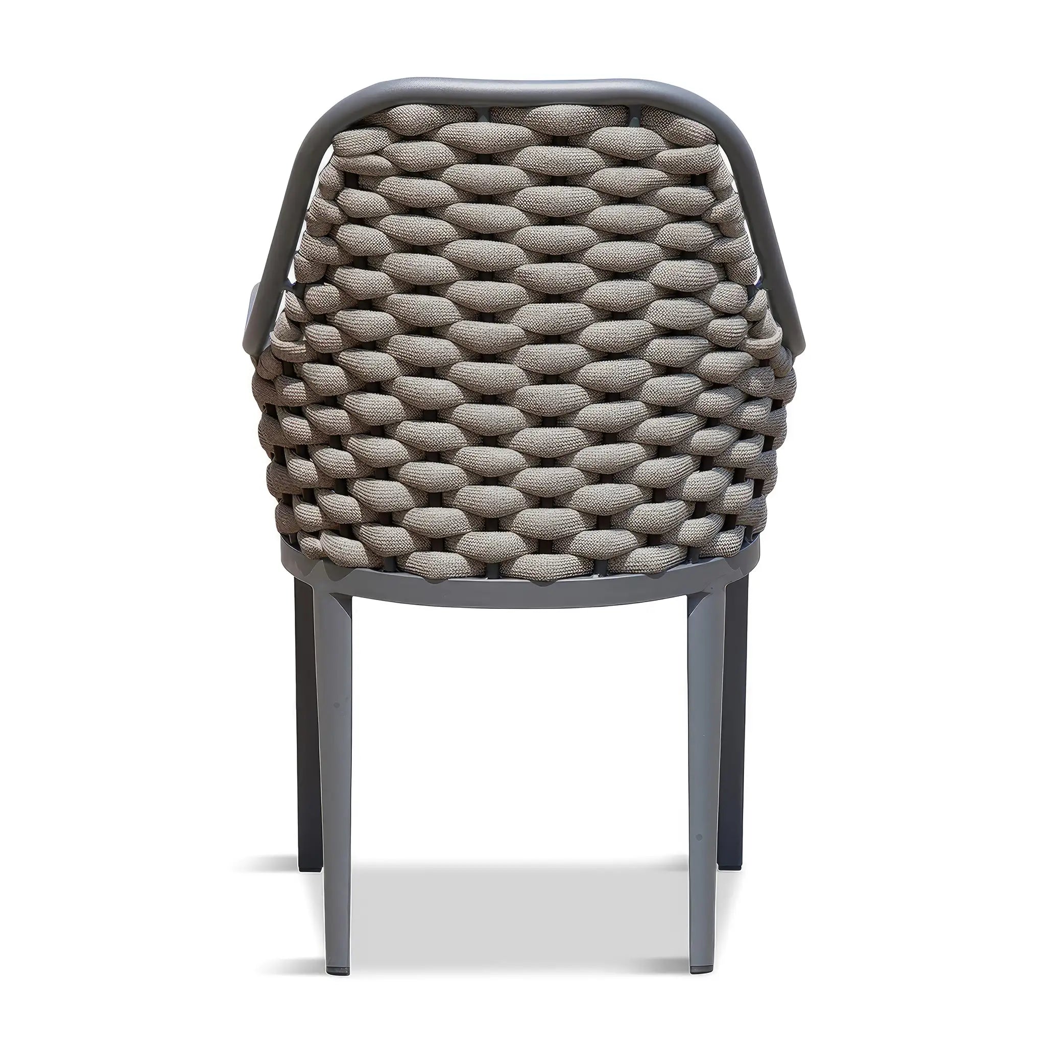 Harmonia Living Parlor Aluminum Dining Chair - Slate 5