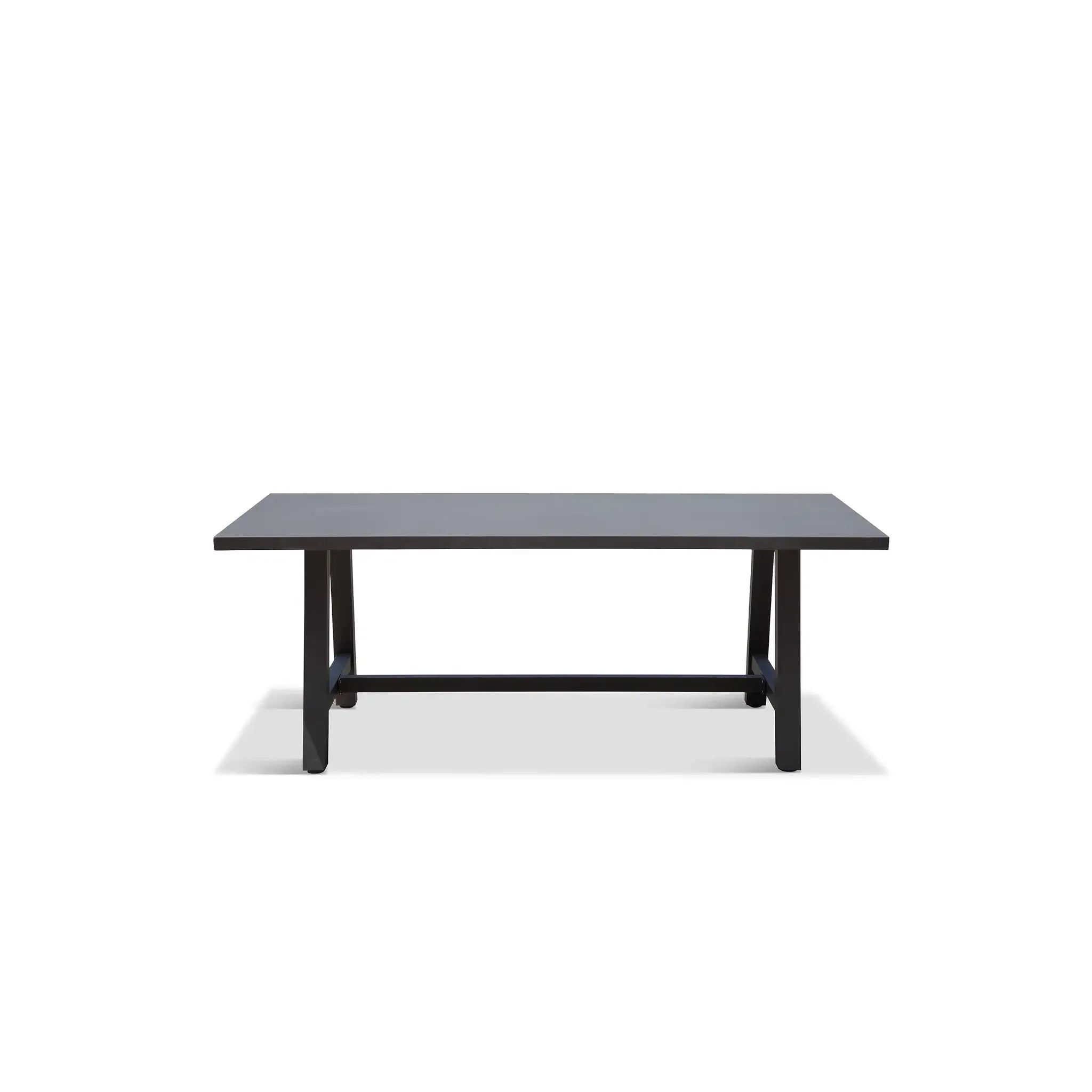 Harmonia Living Tailor 7 Piece Aluminum Dining Set - Slate 3