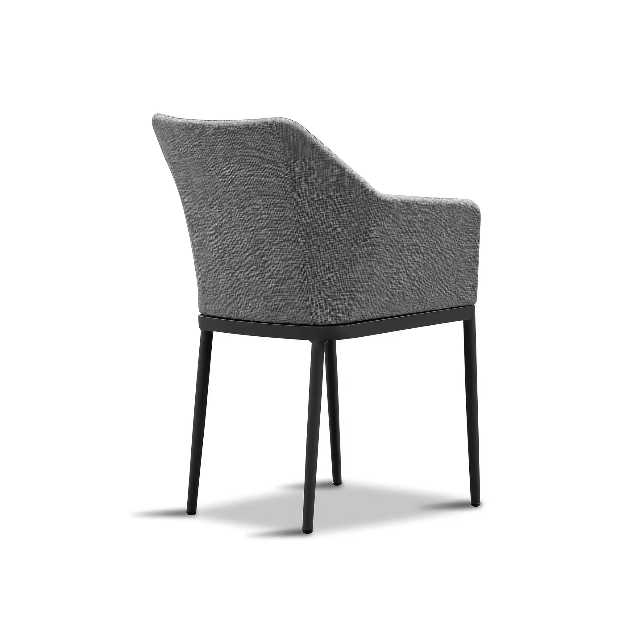 Harmonia Living Tailor Aluminum Dining Chair - Slate 1