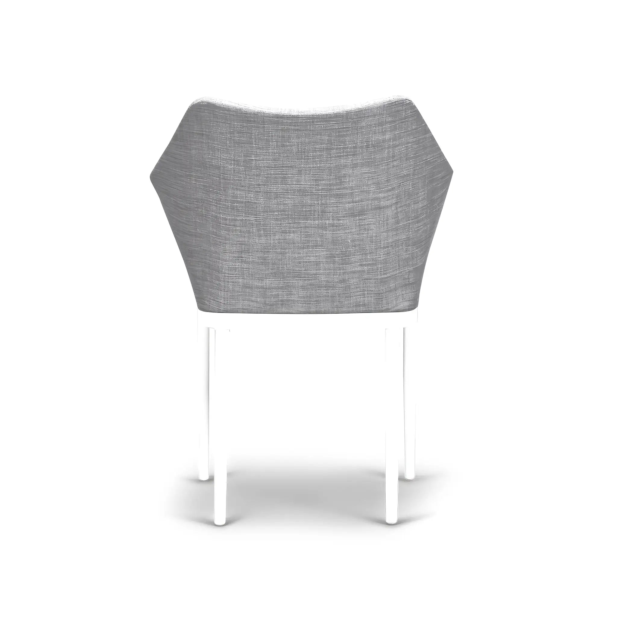 Harmonia Living Tailor Aluminum Dining Chair - White 5