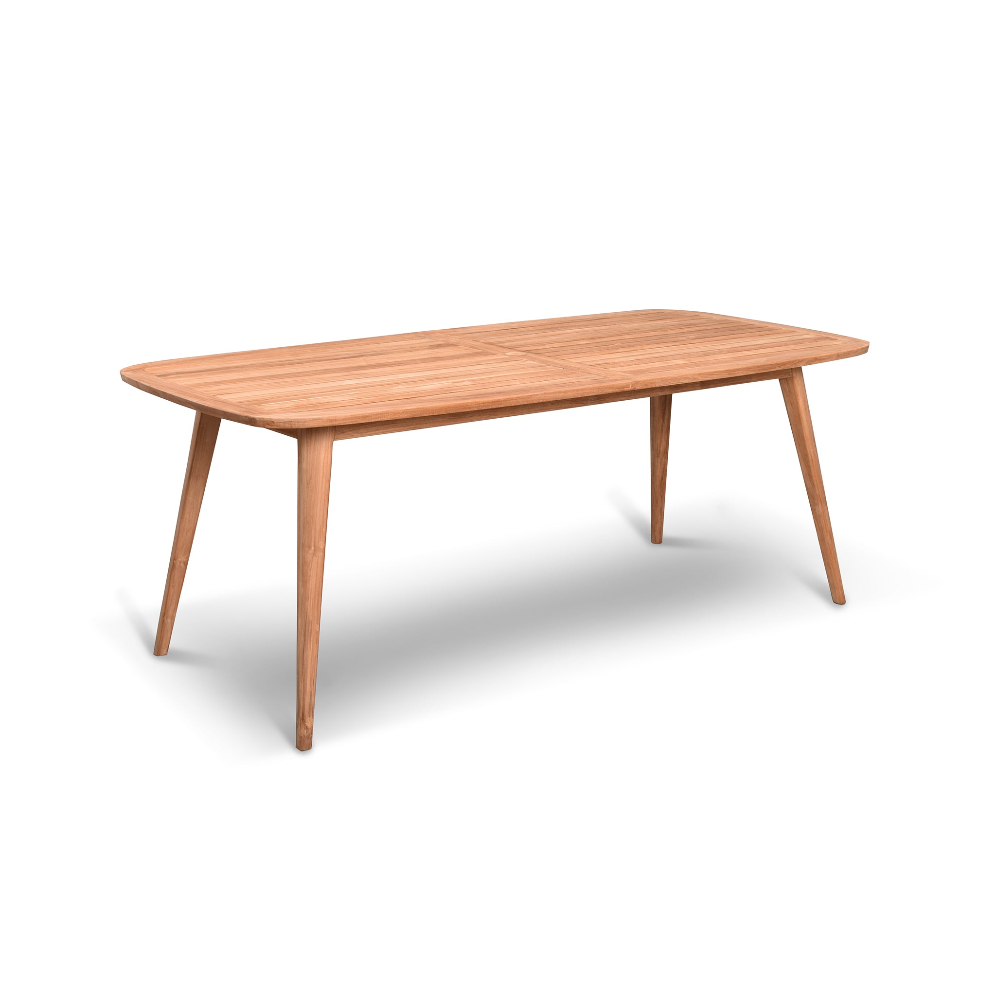 Harmonia Living Tango Teak 6-Seat Rectangular Dining Table 1