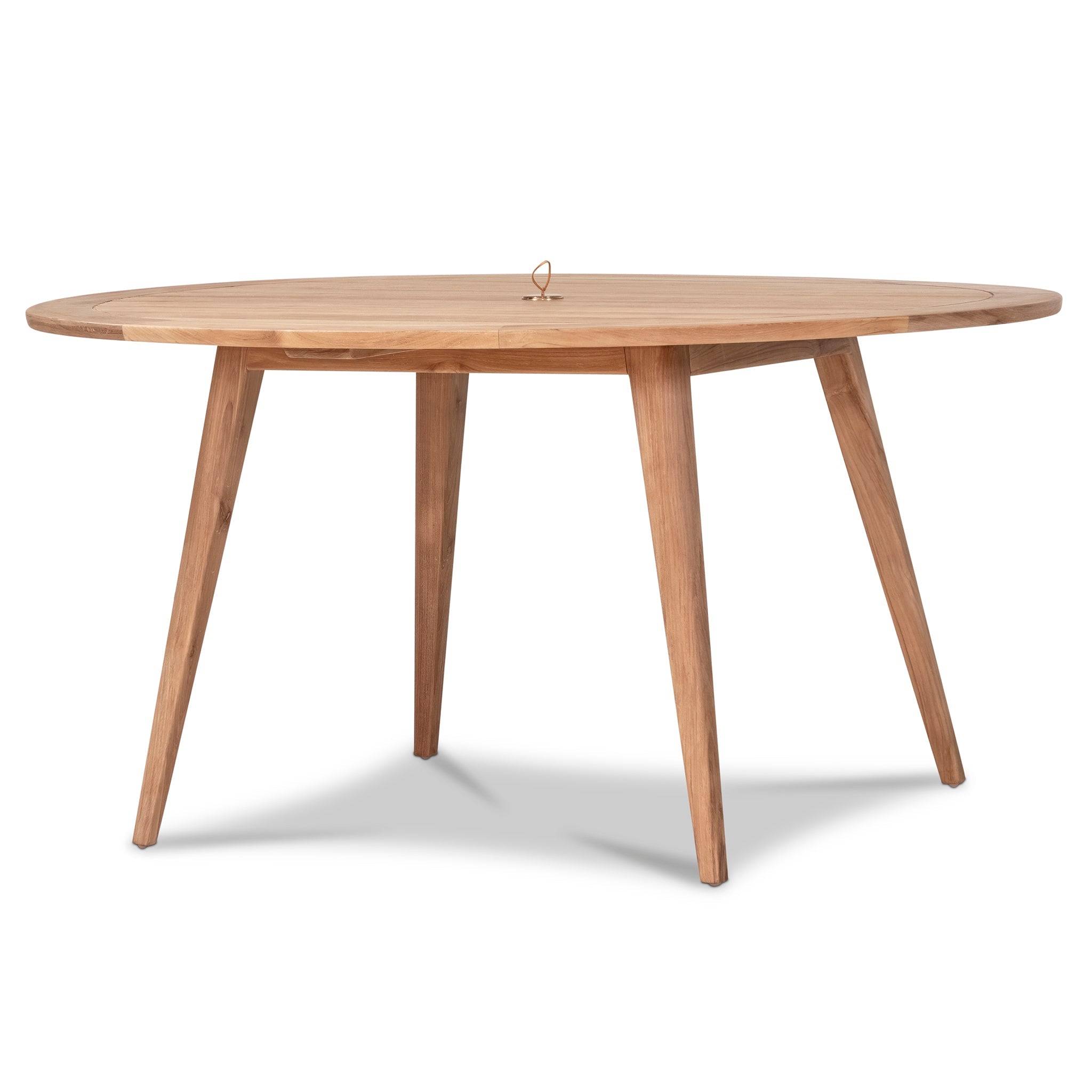 Harmonia Living Tango Teak 6-Seat Round Dining Table 1