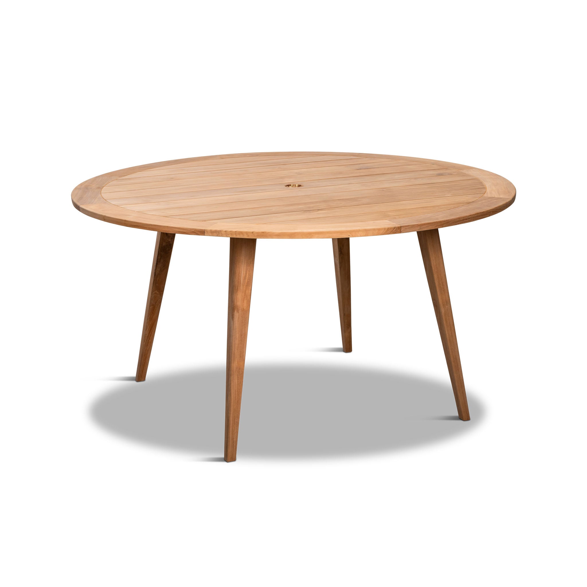 Harmonia Living Tango Teak 6-Seat Round Dining Table 4