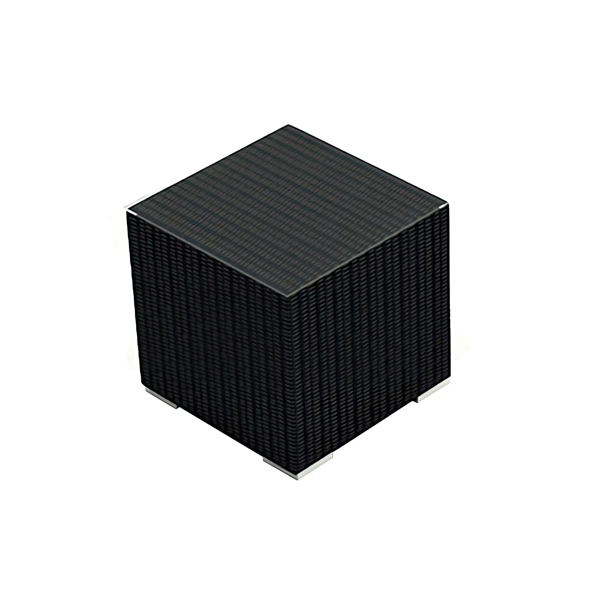 Harmonia Living Urbana Aluminum Square End Table 2