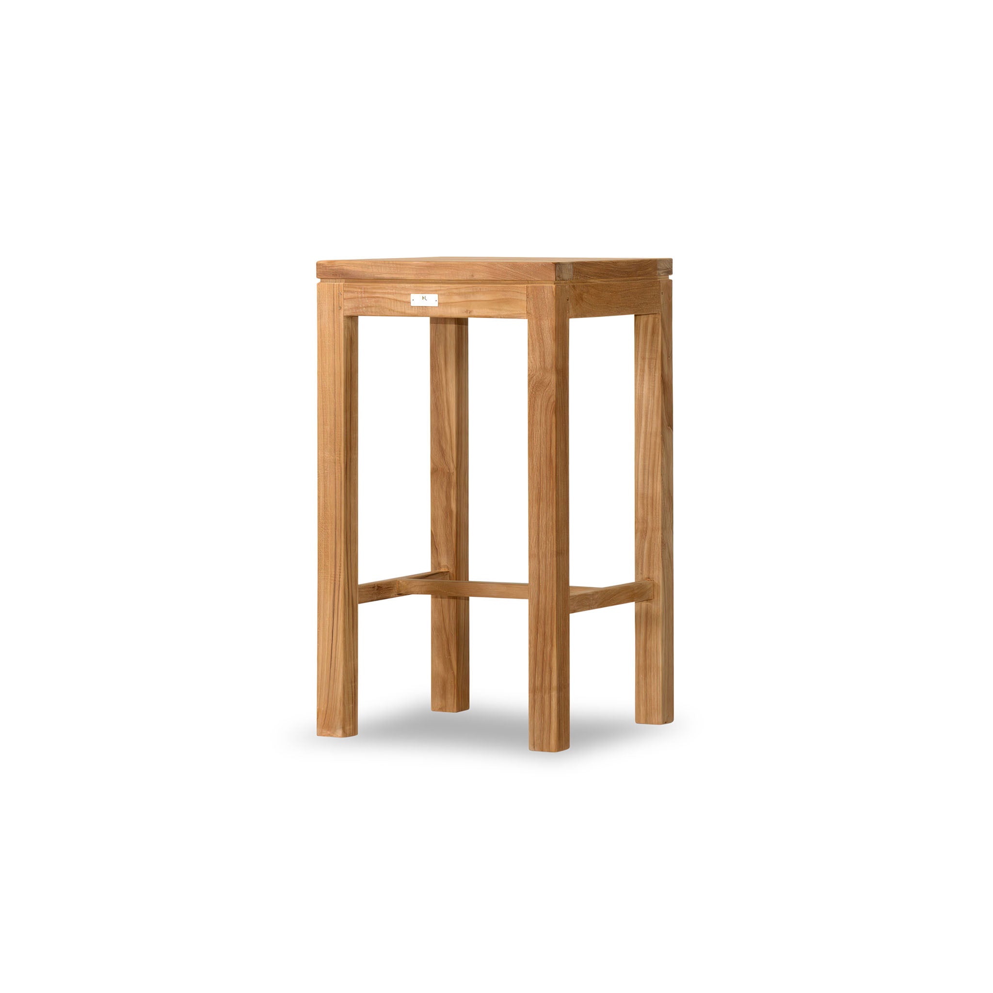 Harmonia Living Vino Teak Barstool 1