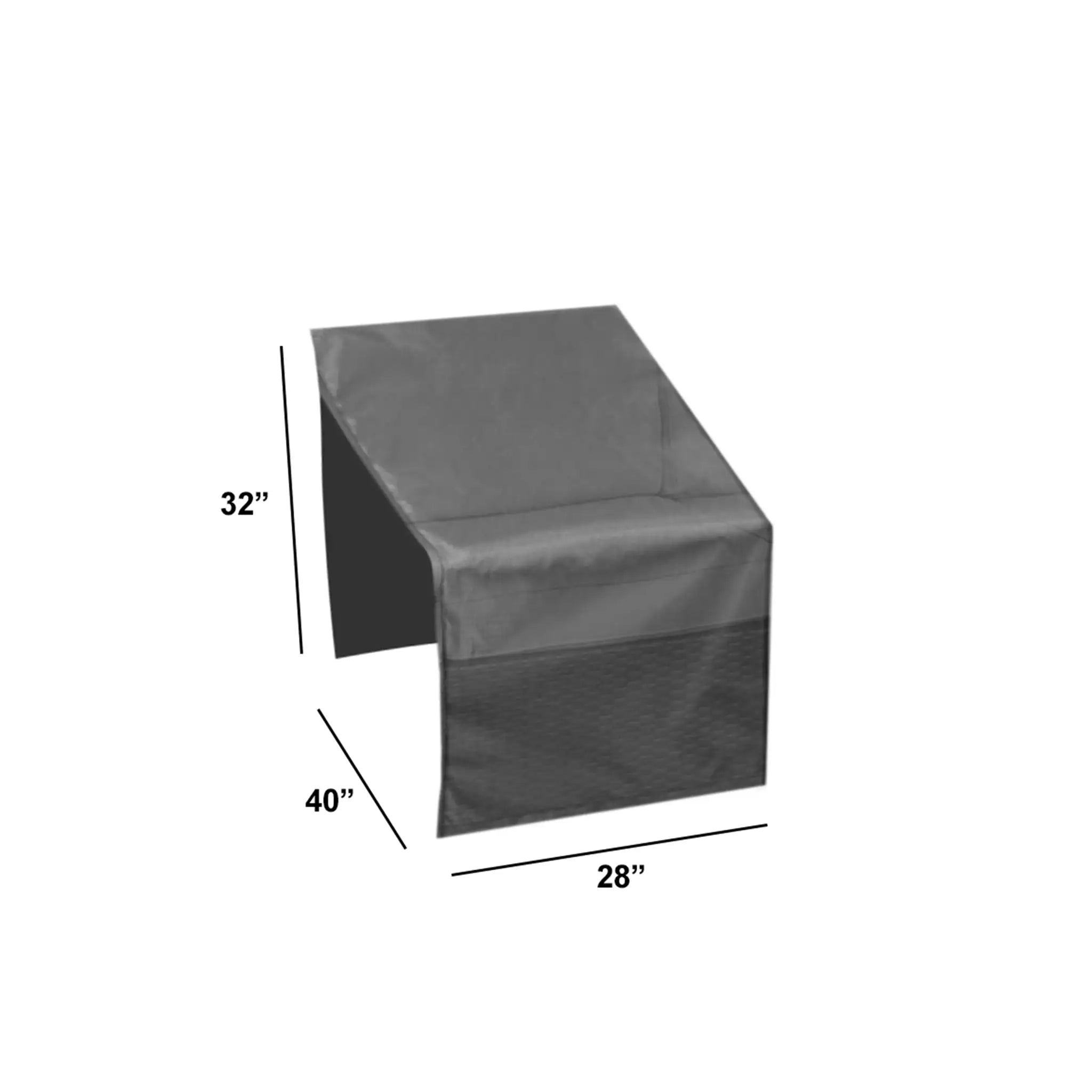 Harmonia Living WeatherX Furniture Cover-Sectional Middle 1
