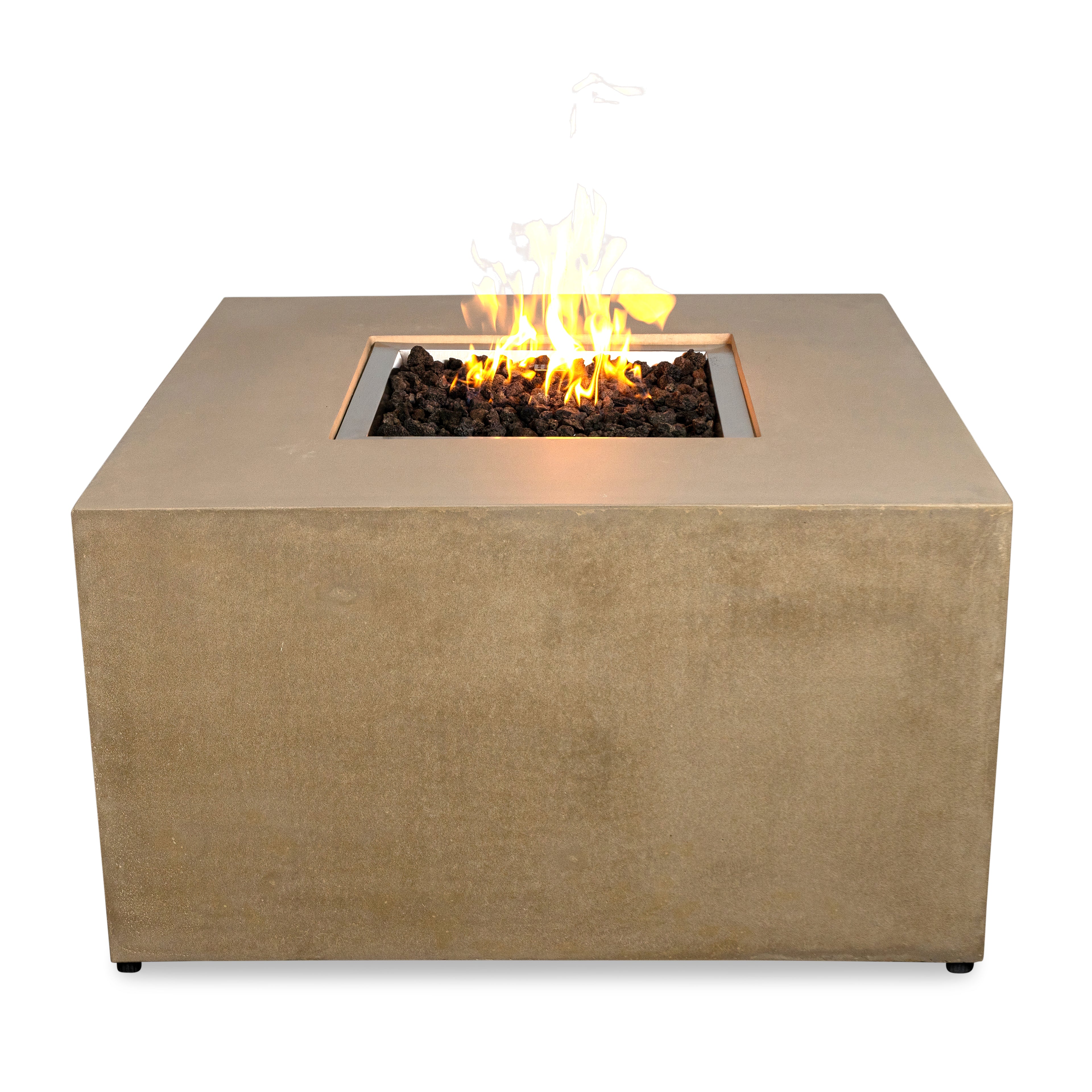 Mason 42" Square Hidden Propane Tank Gas Fire Pit