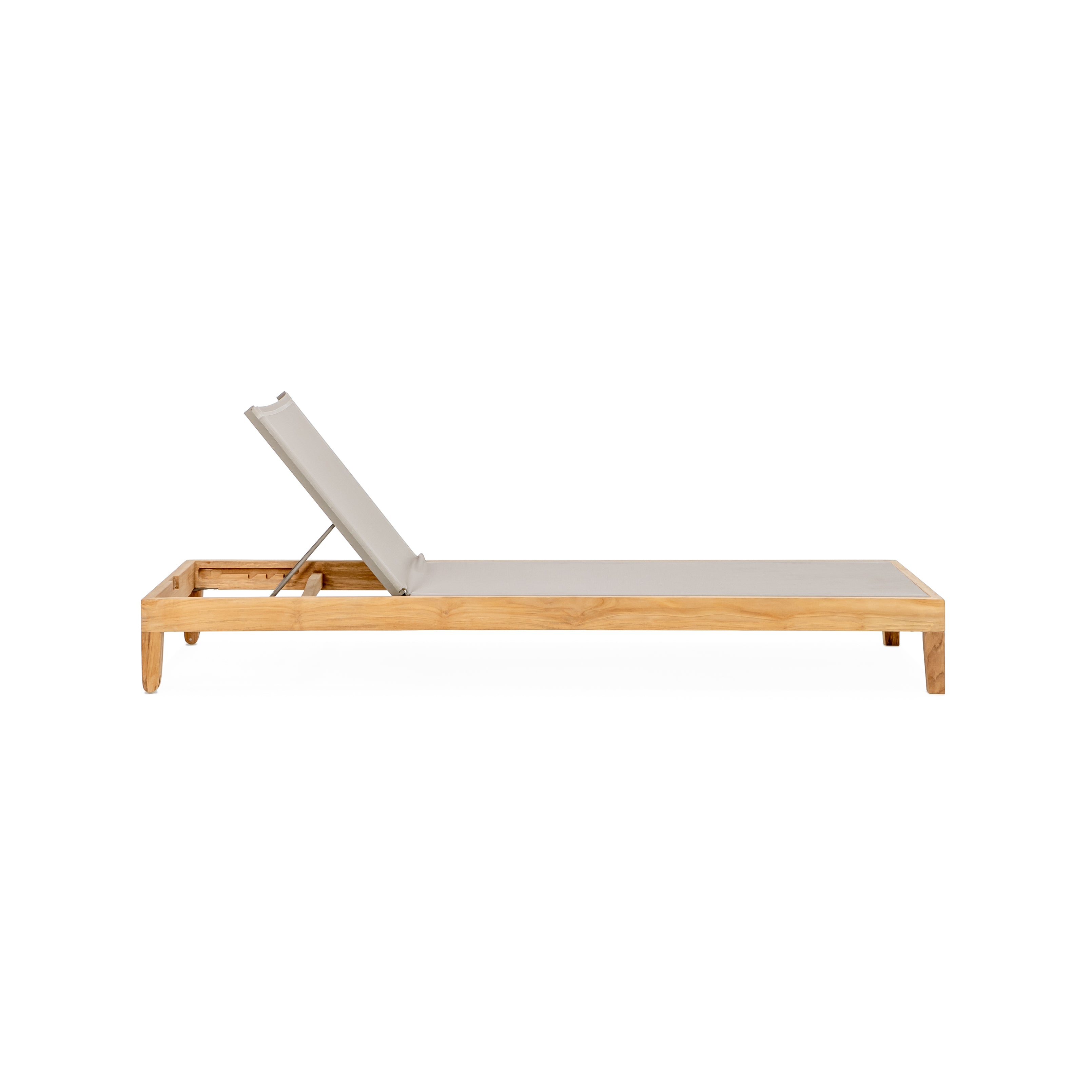 Classic Teak Sling Chaise