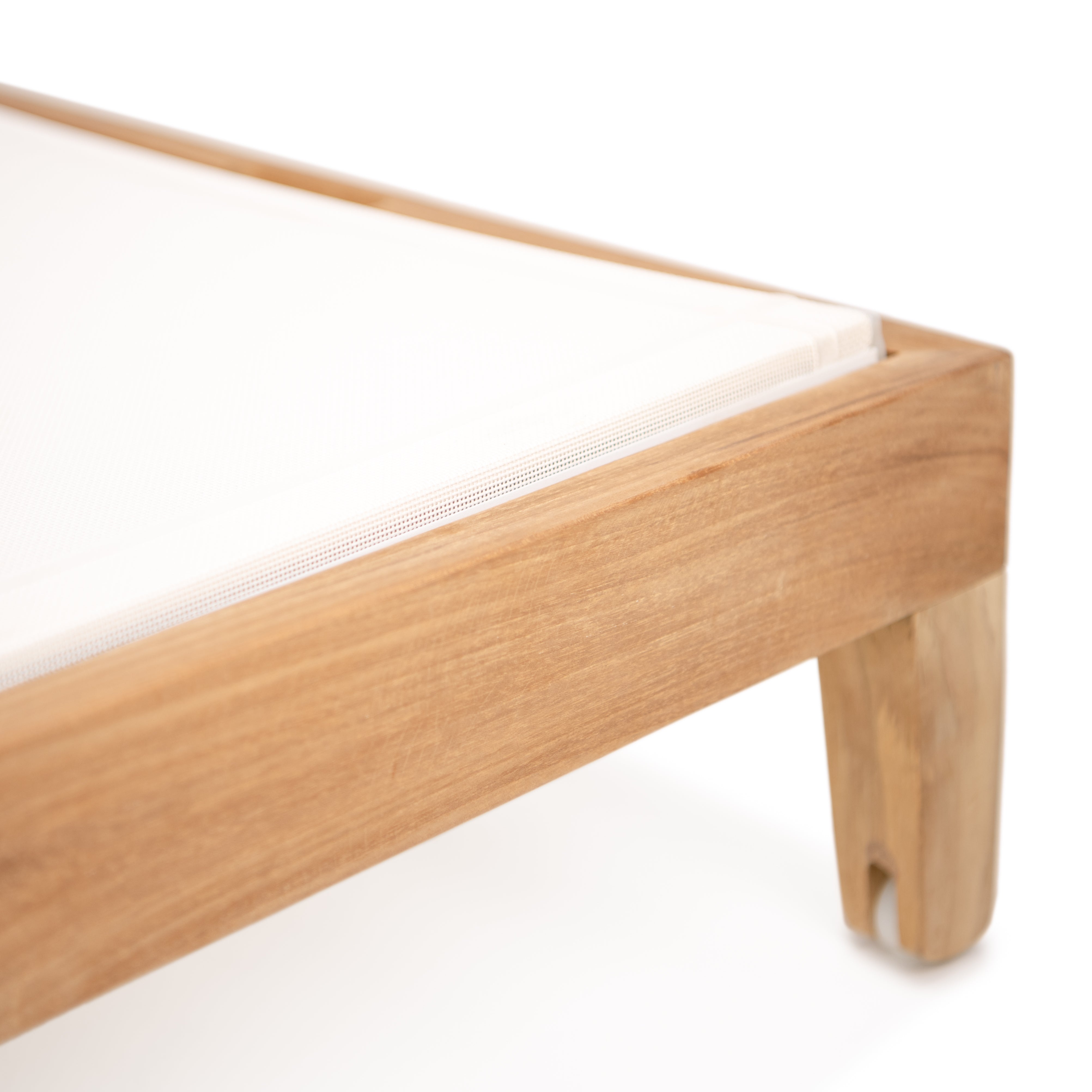 Classic Teak Sling Chaise