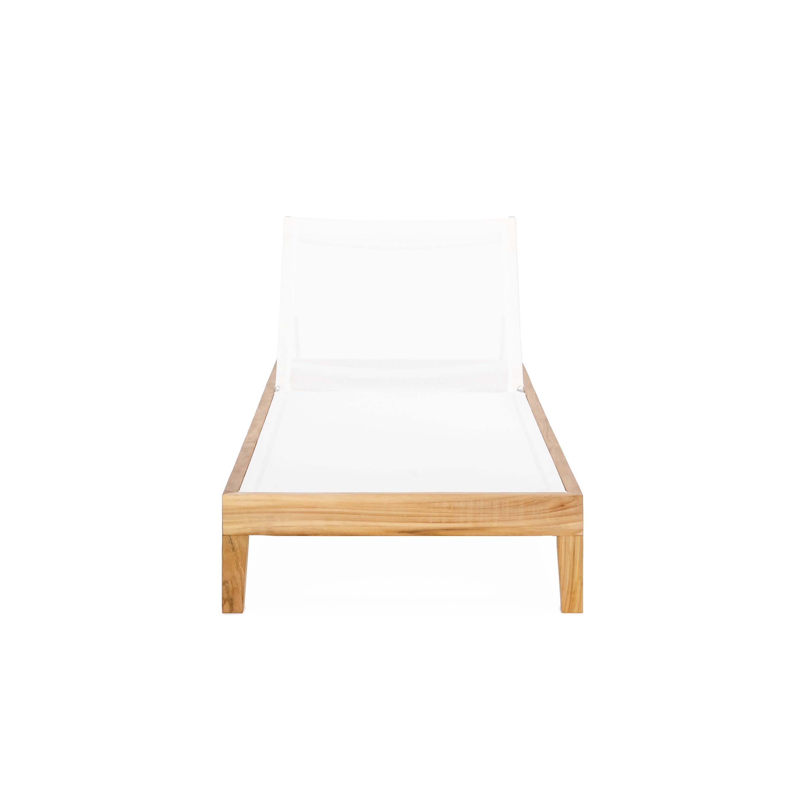 Classic Teak Sling Chaise