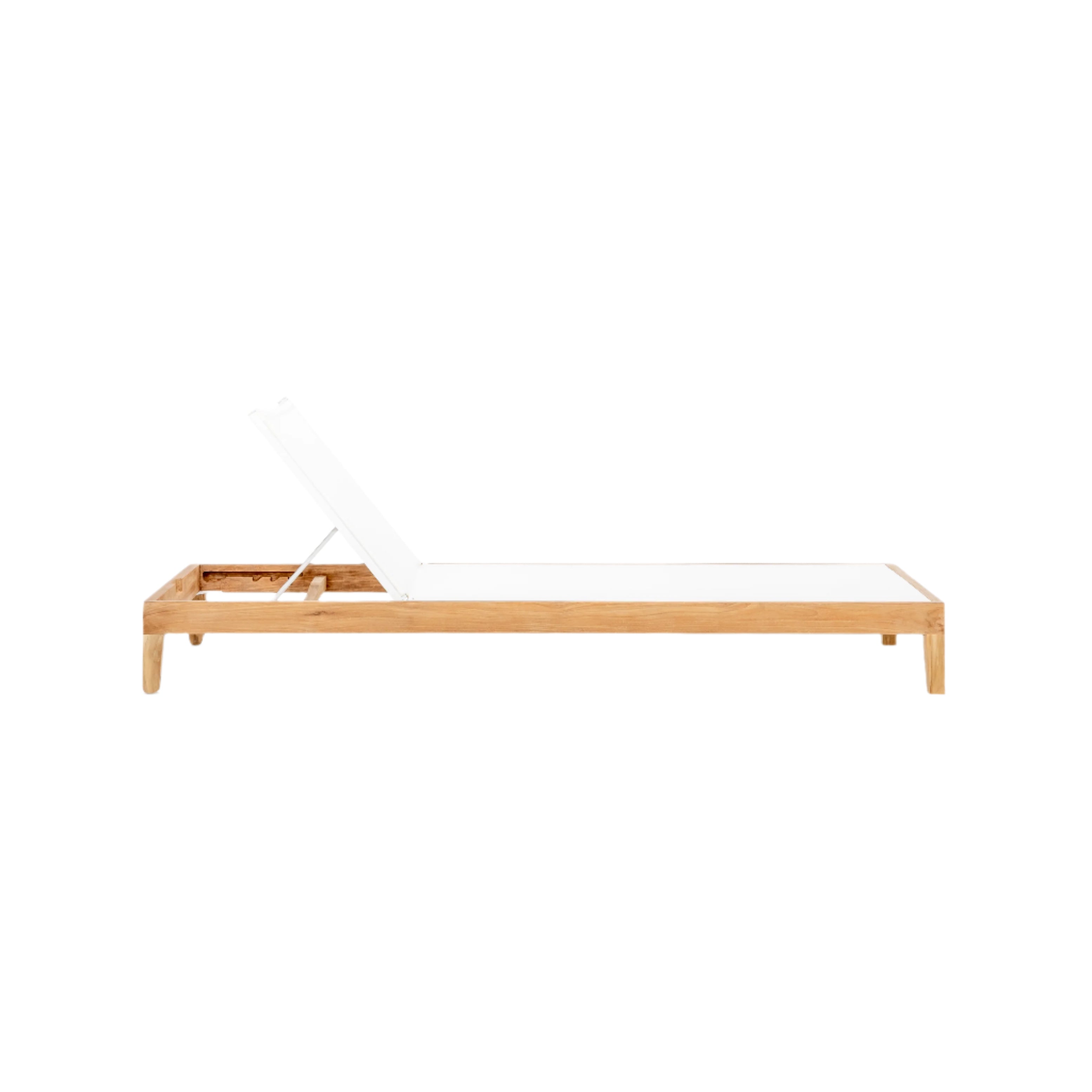 Classic Teak Sling Chaise